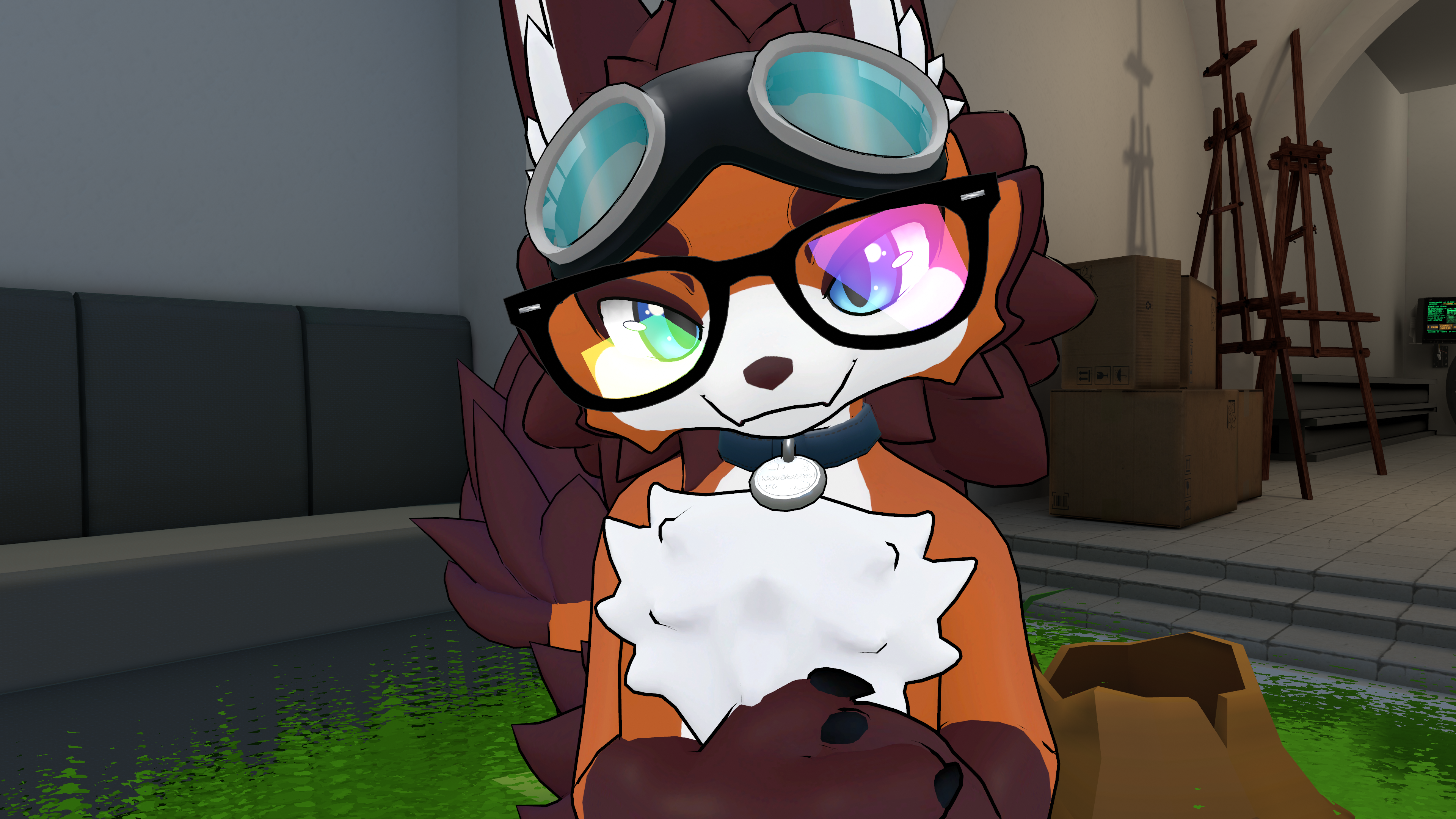 Hipster Glasses for the Chibi Novabeast