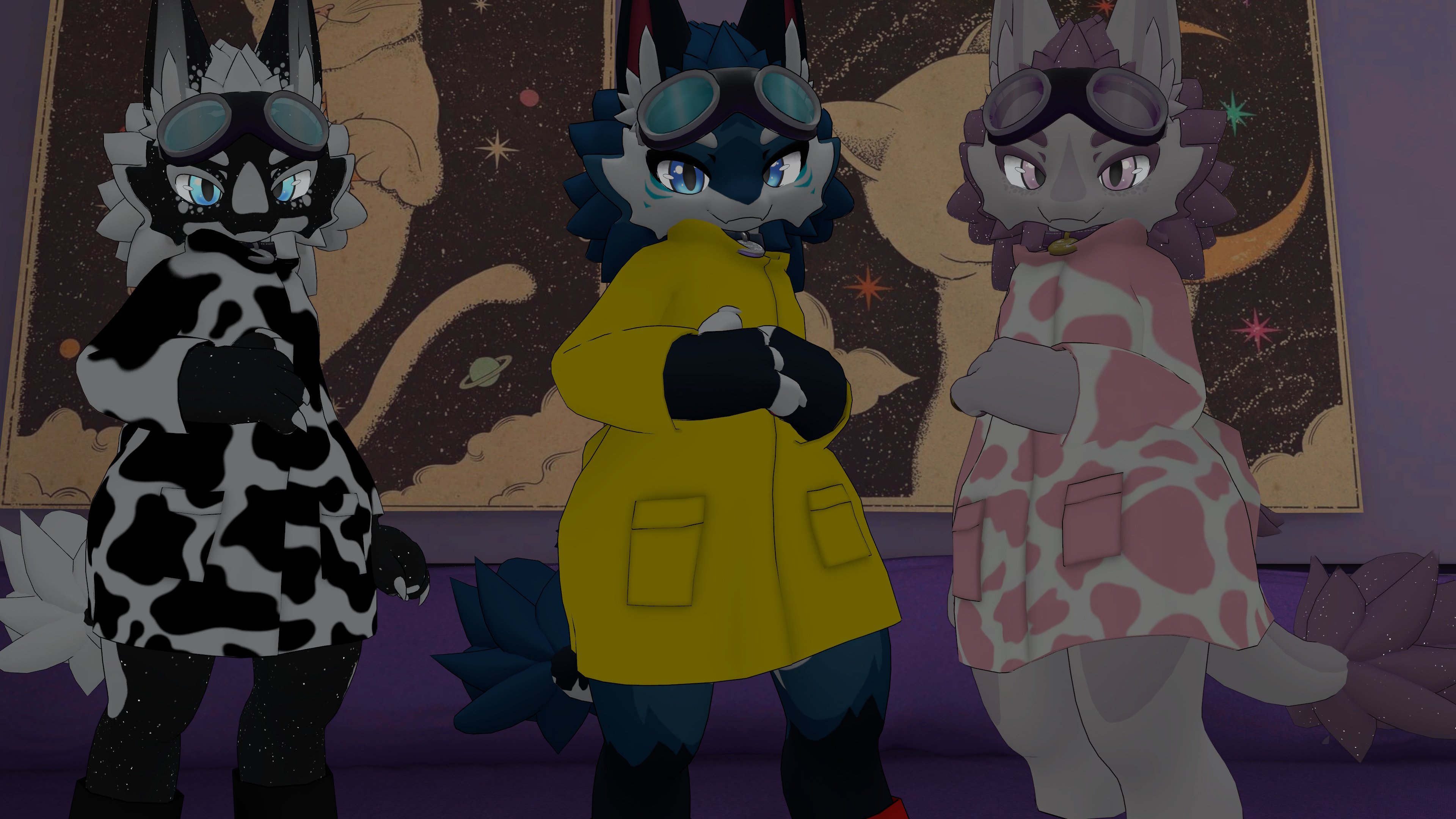Raincoat & Boots for the Chibi Novabeast