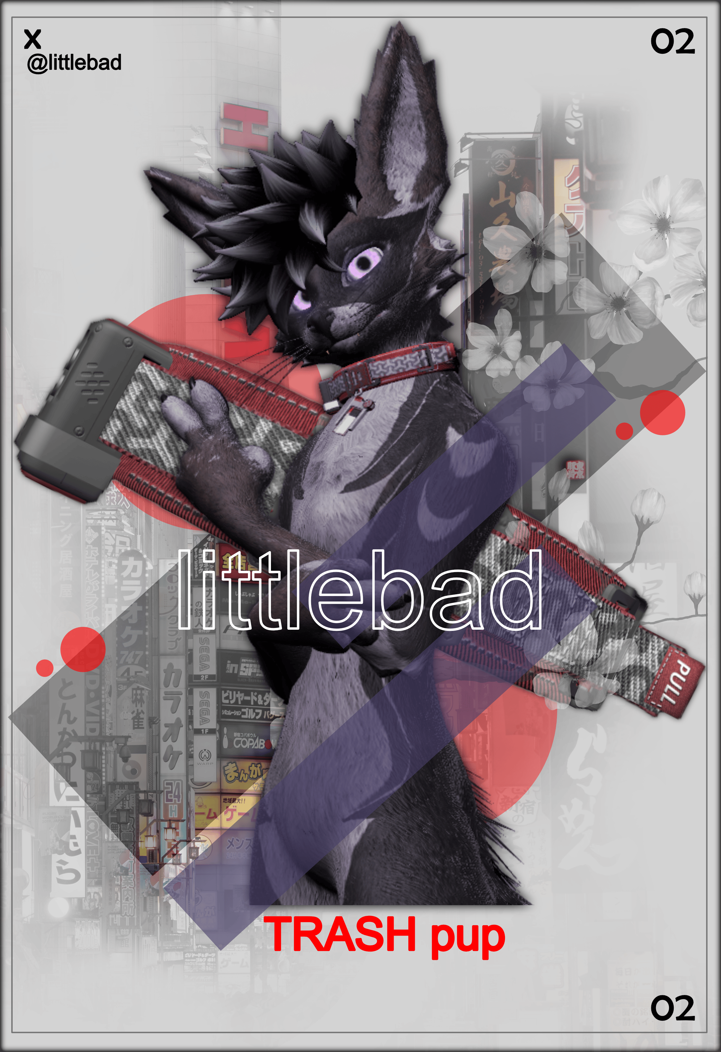 TRASH collar