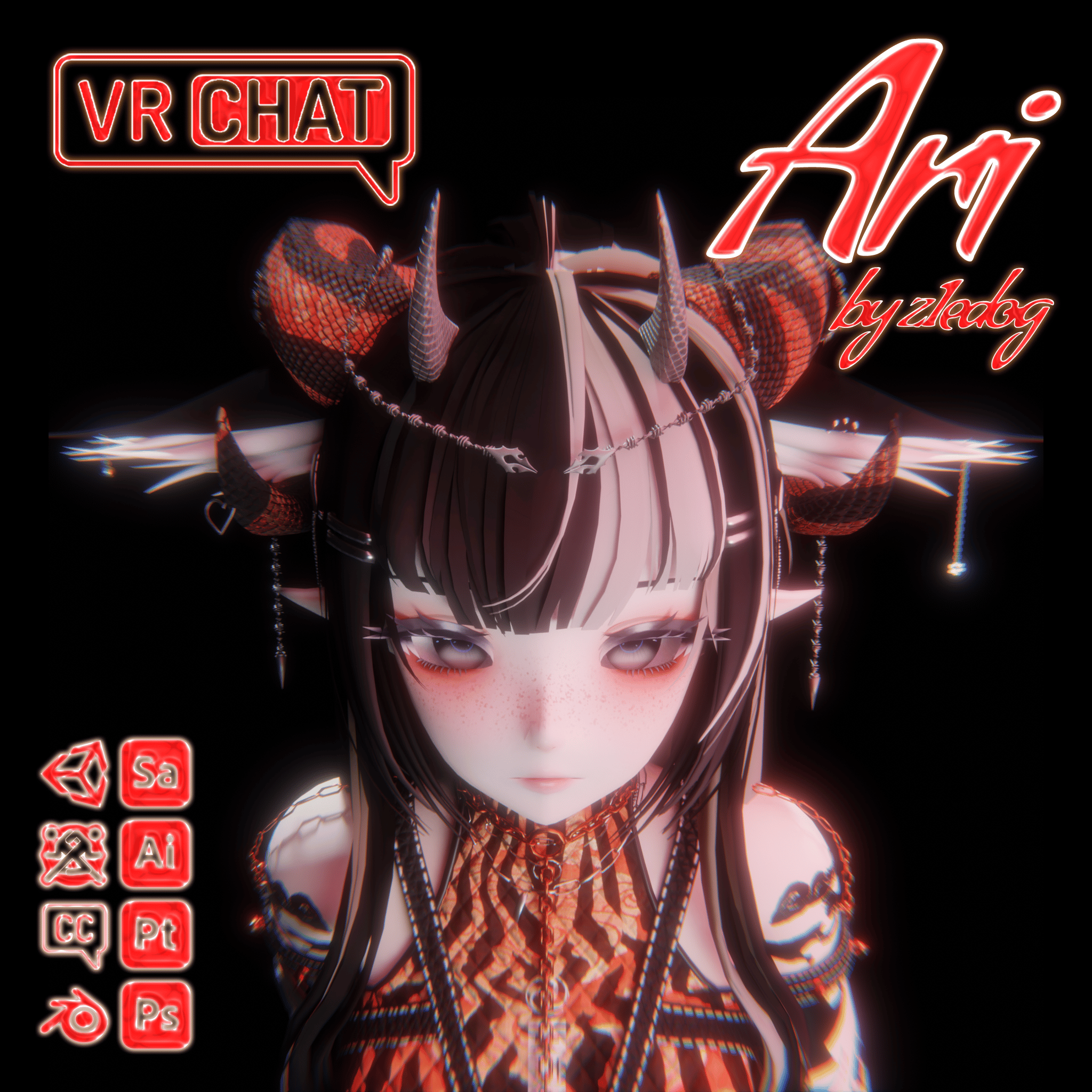 Ari VRChat Avatar by Z1eDog - Jinxxy