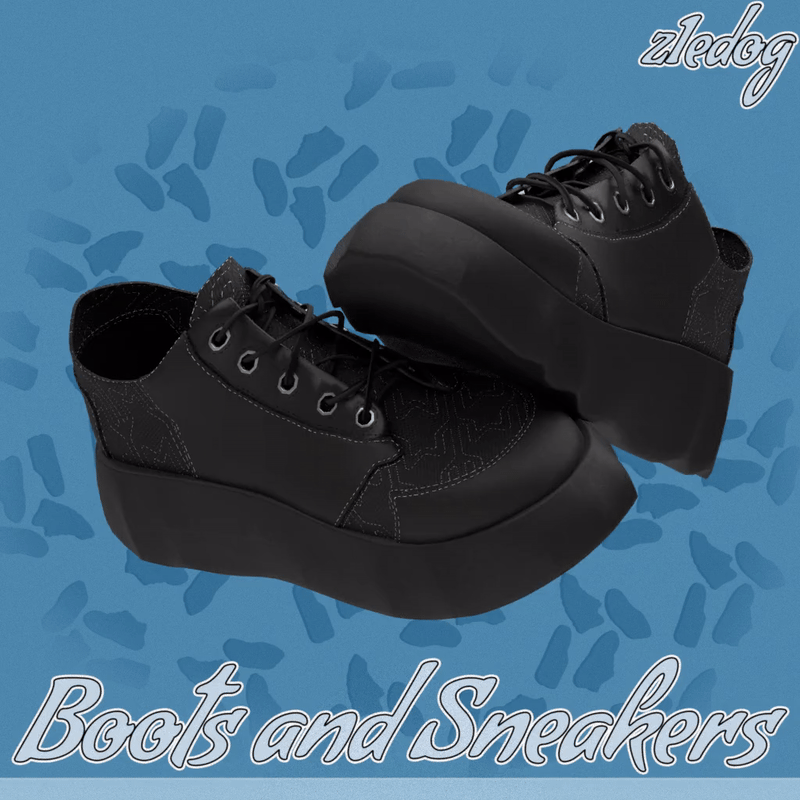 Boots and Sneakers - created by z1edog