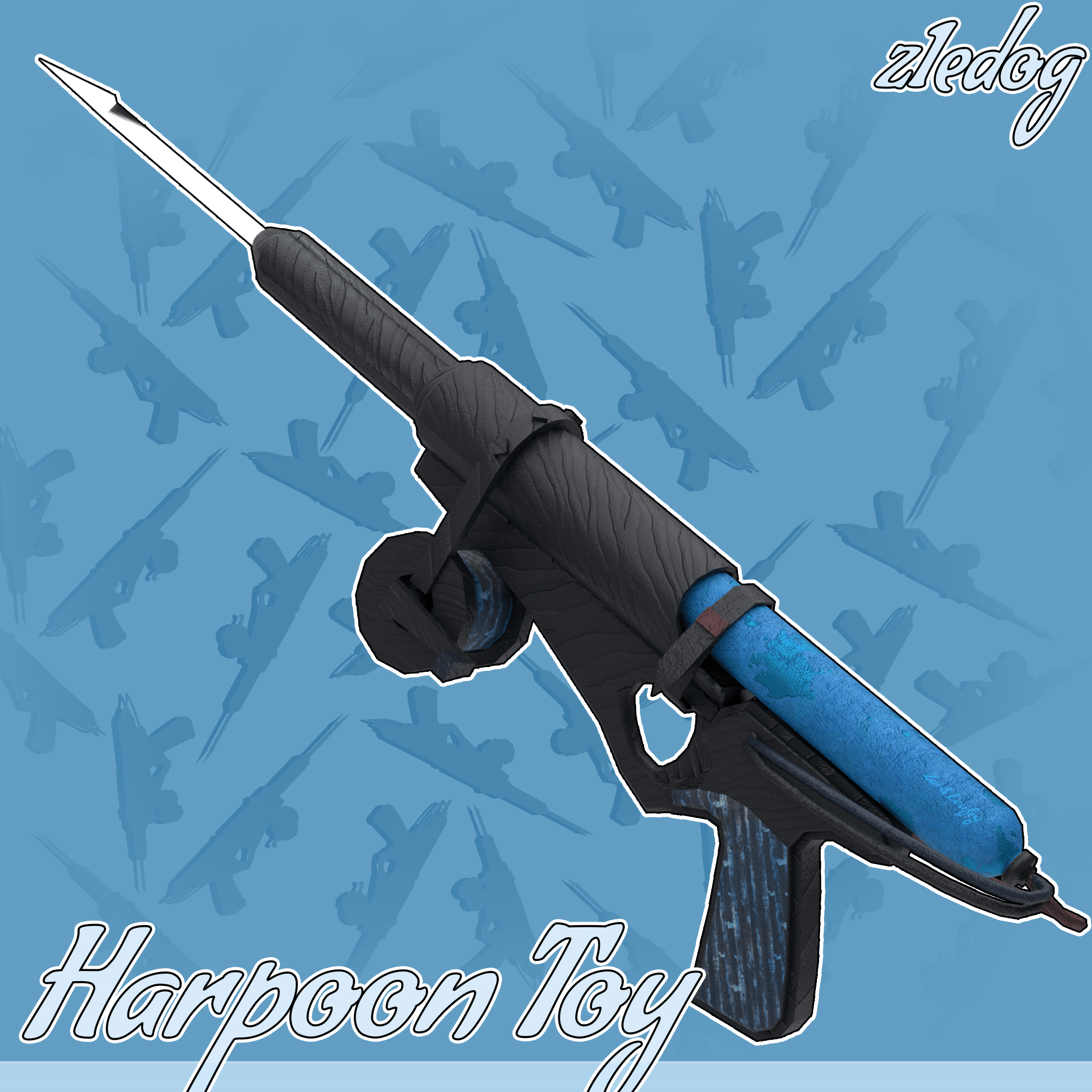 Harpoon Toy Weapon - created by z1edog