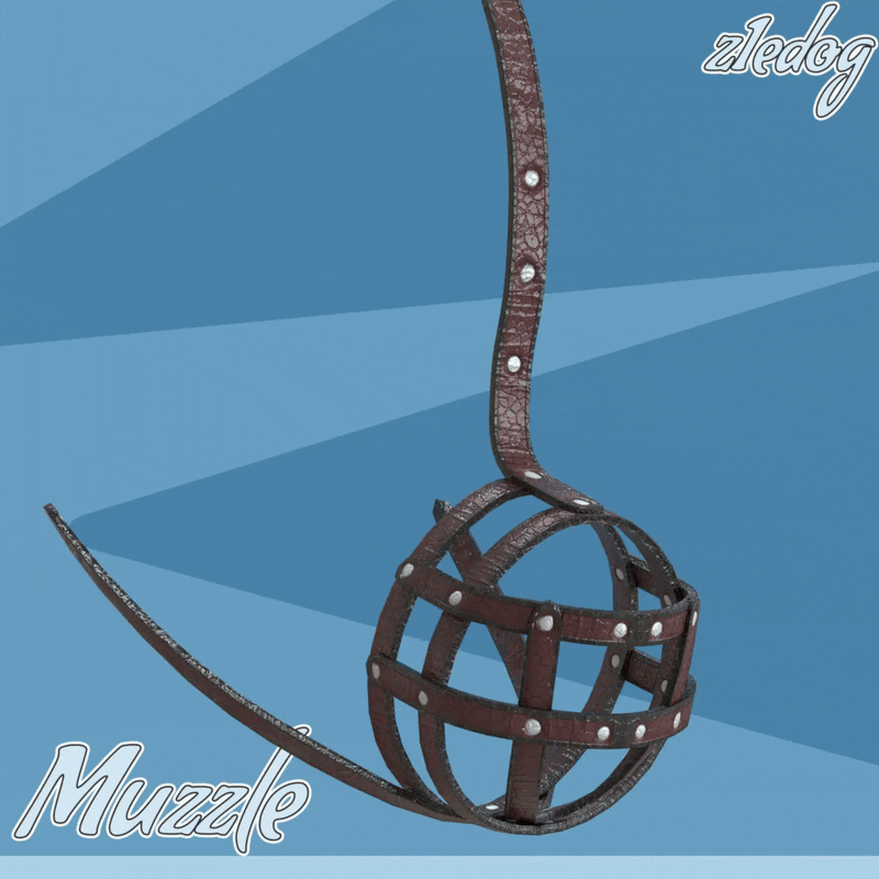 Face Muzzle - created by z1edog