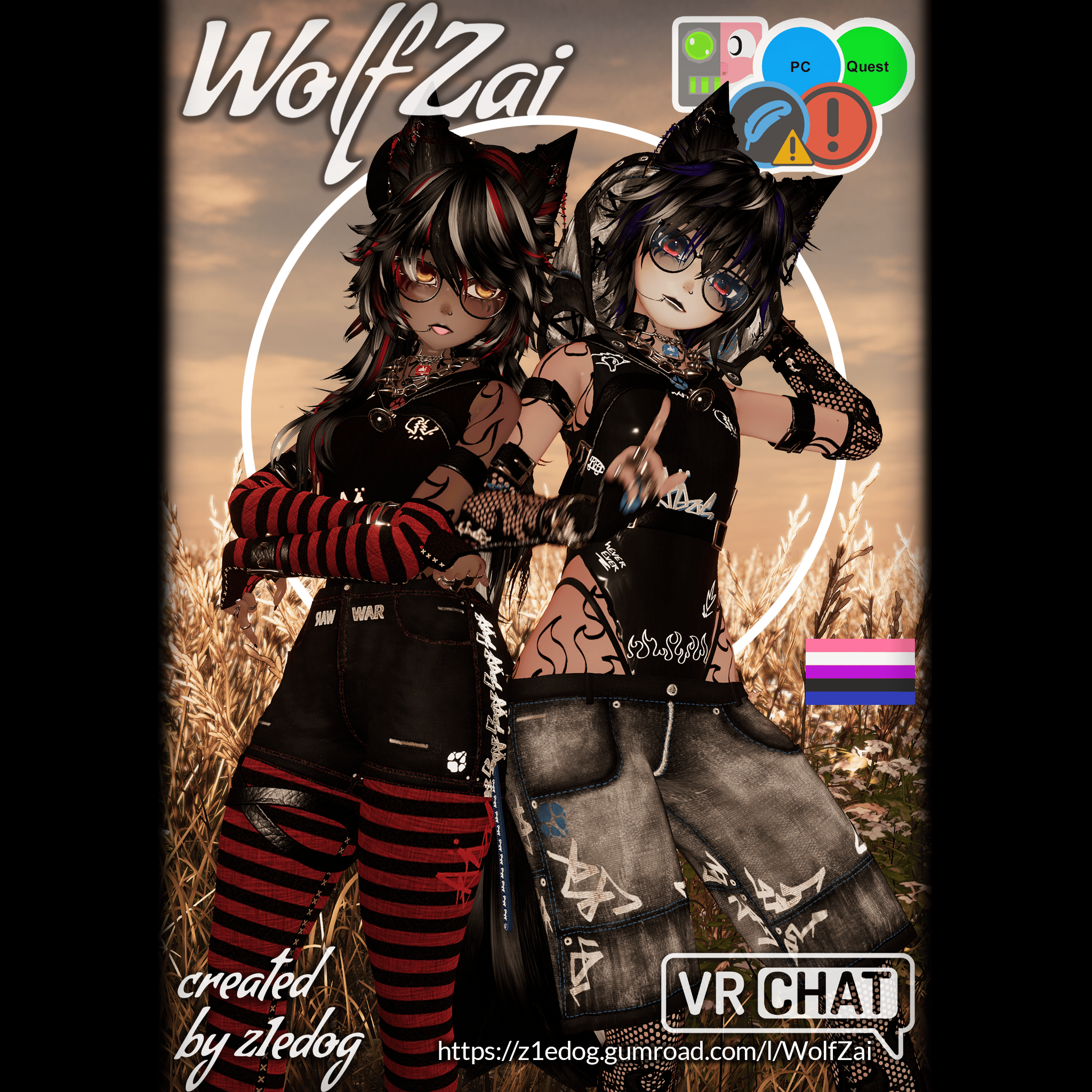 WolfZai | Genderfluid