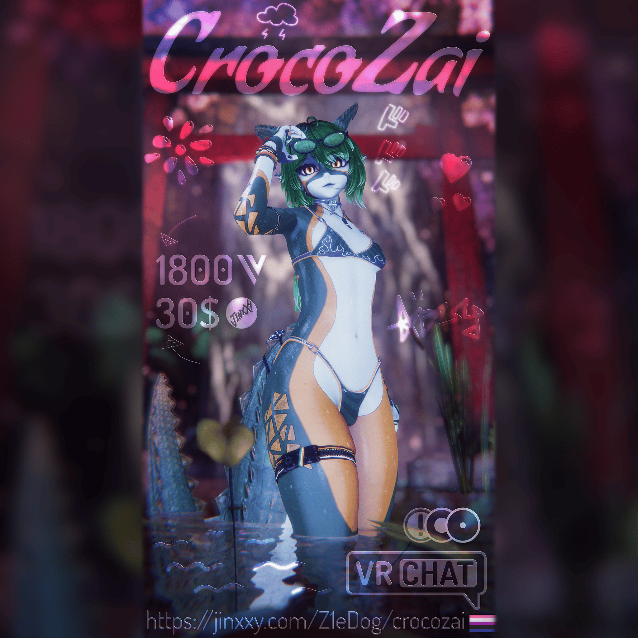 CrocoZai | Genderfluid
