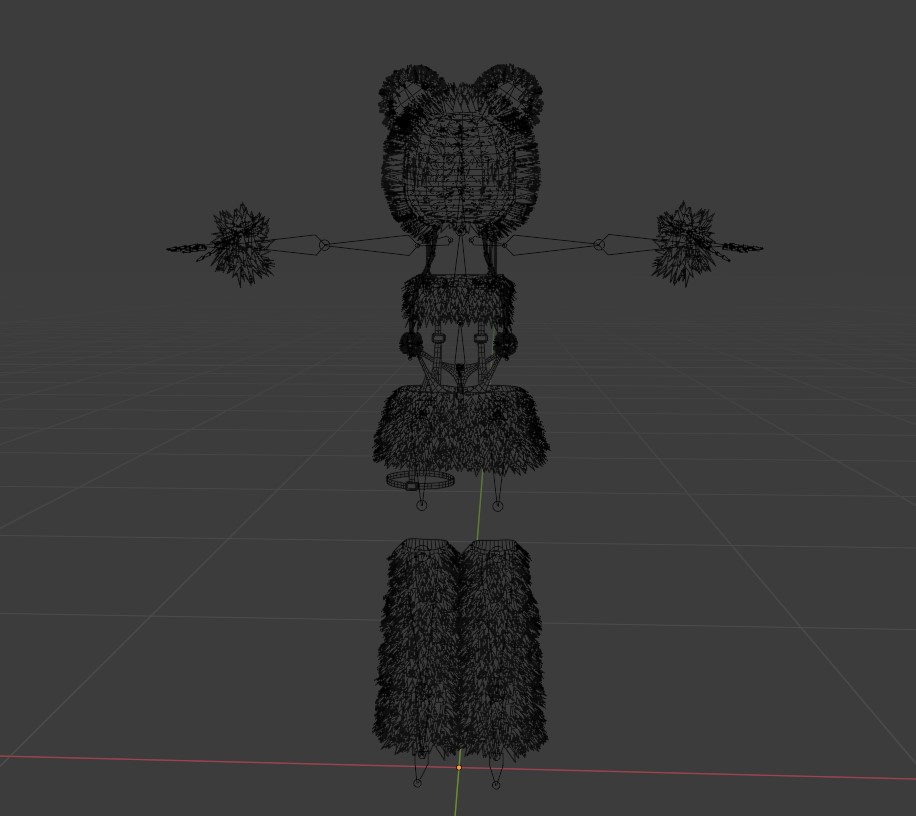 Fluffy Bear Set