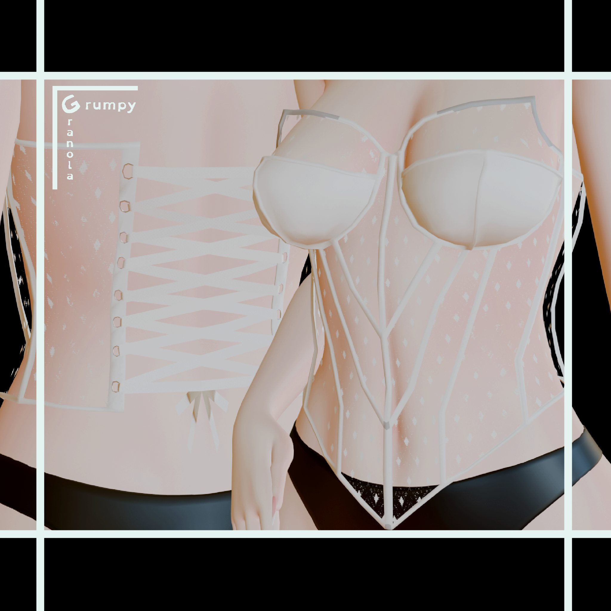 Princess Mesh Corset