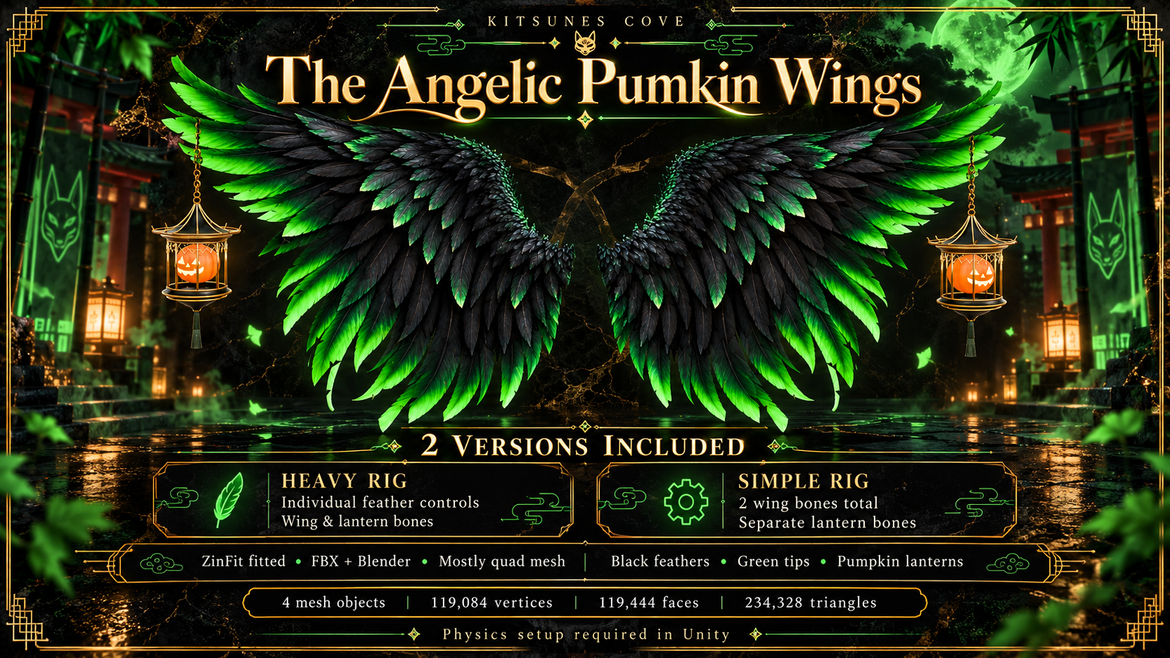 The Angelic Pumkin Wings