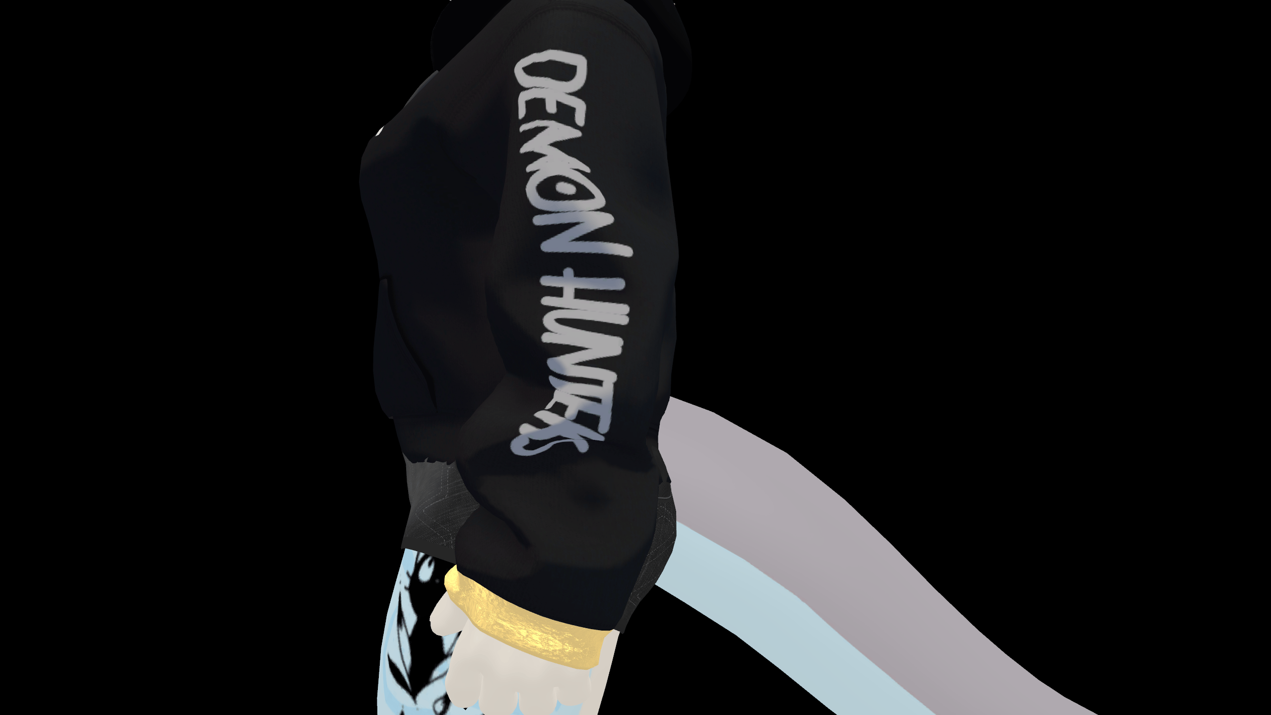 Huntr/x Druffle Baggy Hoodie TEXTURE