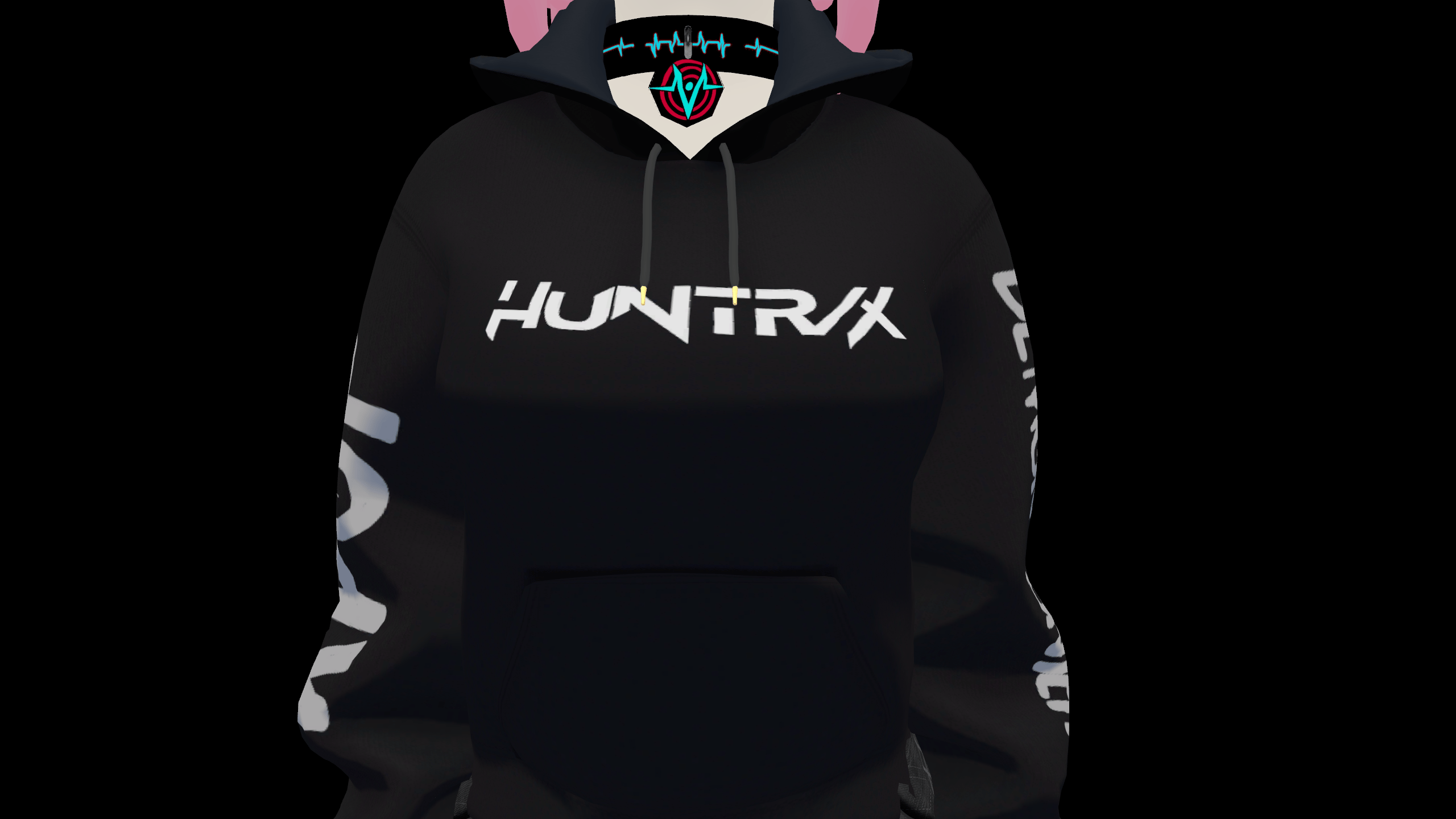 Huntr/x Druffle Baggy Hoodie TEXTURE