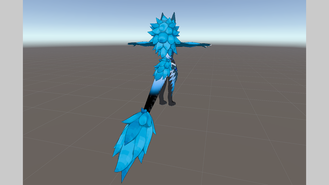 Pixel Texture Skin For Novabeast 1.2 | VRChat Texture