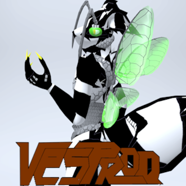 The Vesproo (Hybrid Species) VRC Avatar