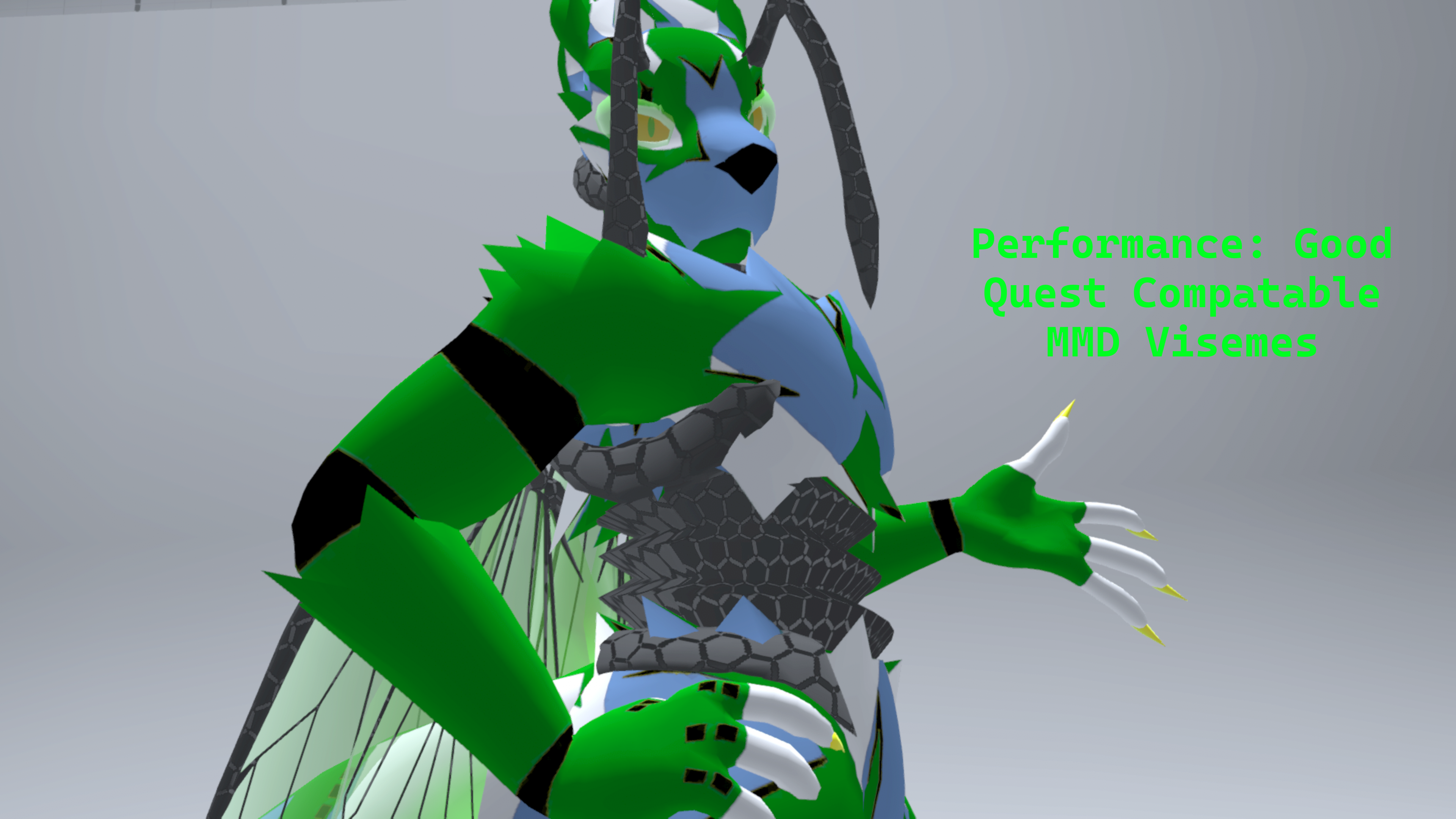 The Vesproo (Hybrid Species) VRC Avatar