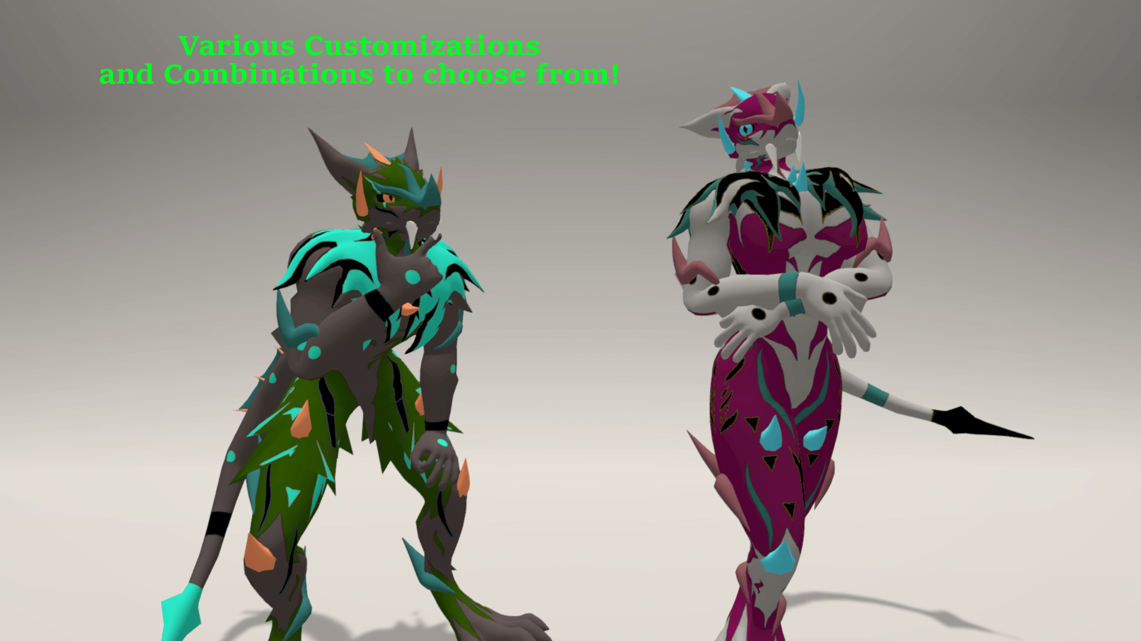 The Khovilisk (Hybrid Species) VRC Avatar