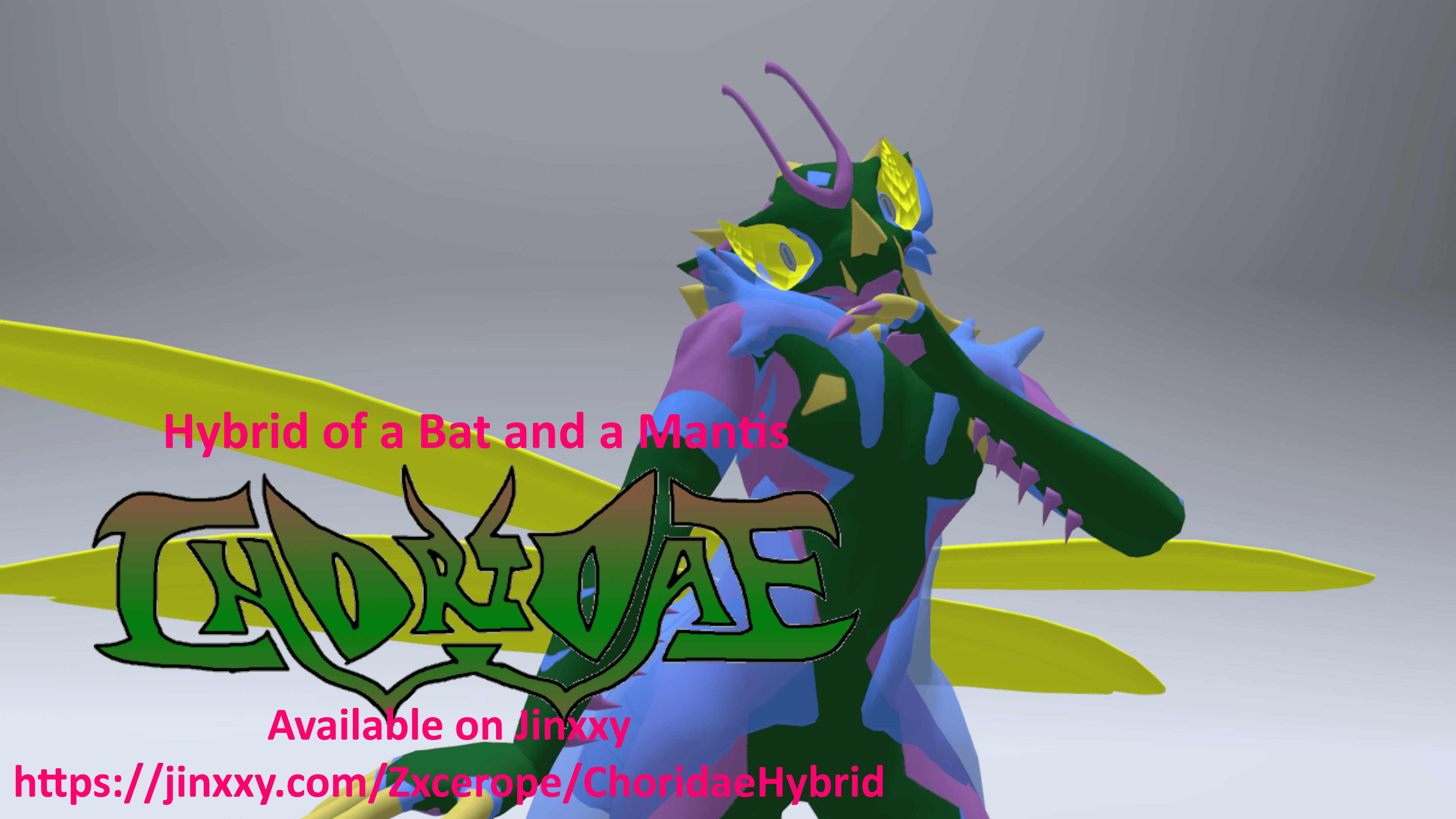 The Choridae (Hybrid Species) VRC Avatar