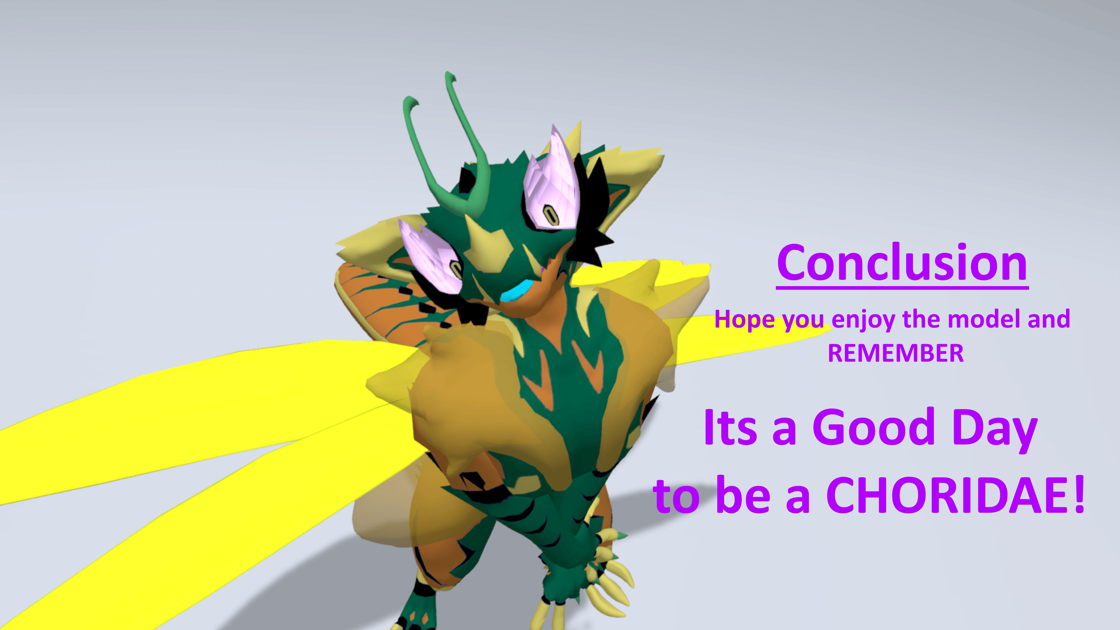 The Choridae (Hybrid Species) VRC Avatar