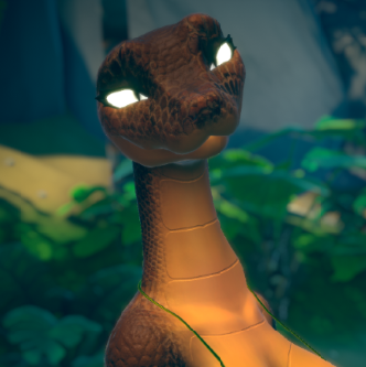 Lily the Snake Brown - Texture & Material