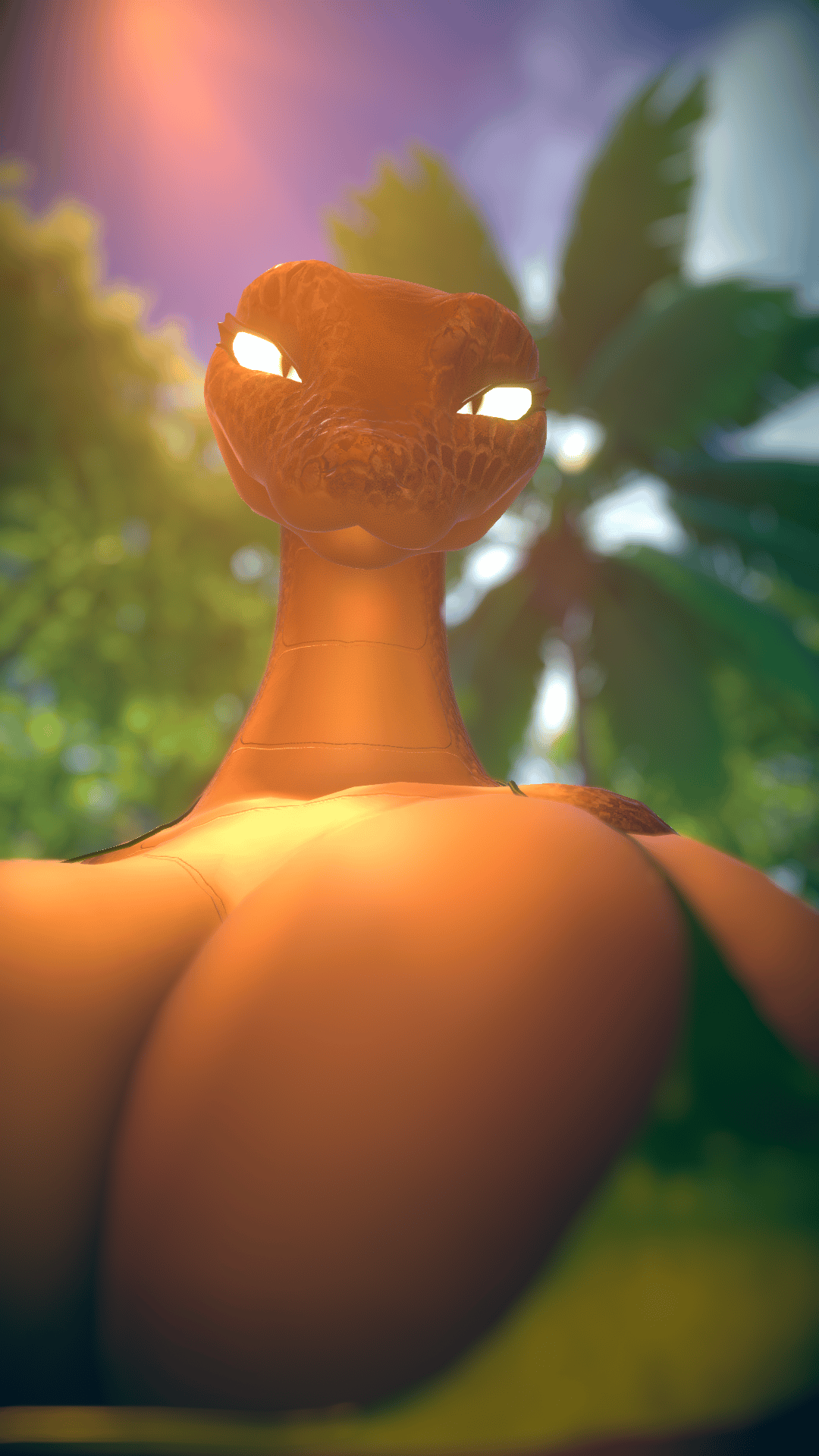Lily the Snake Brown - Texture & Material