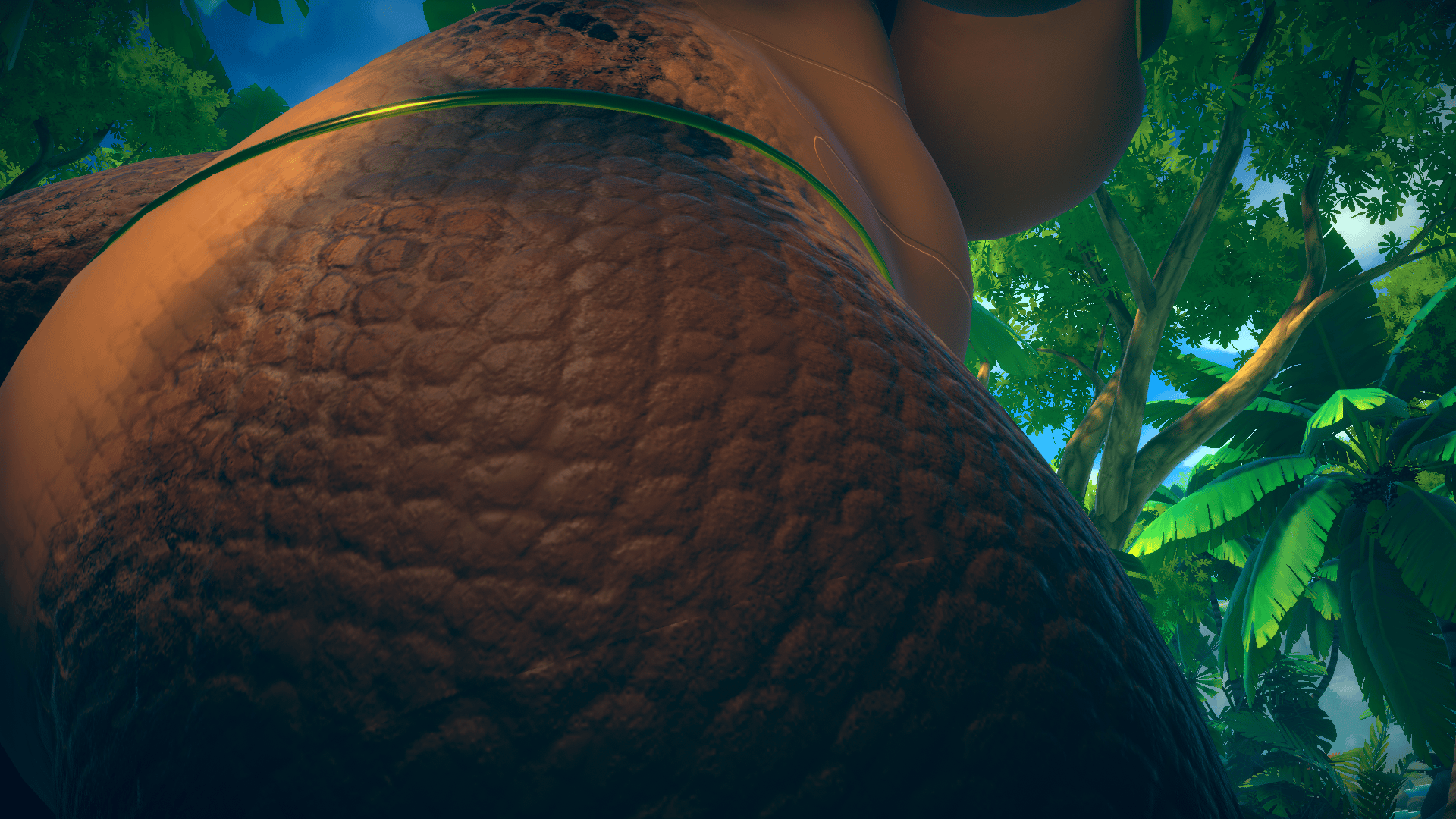 Lily the Snake Brown - Texture & Material