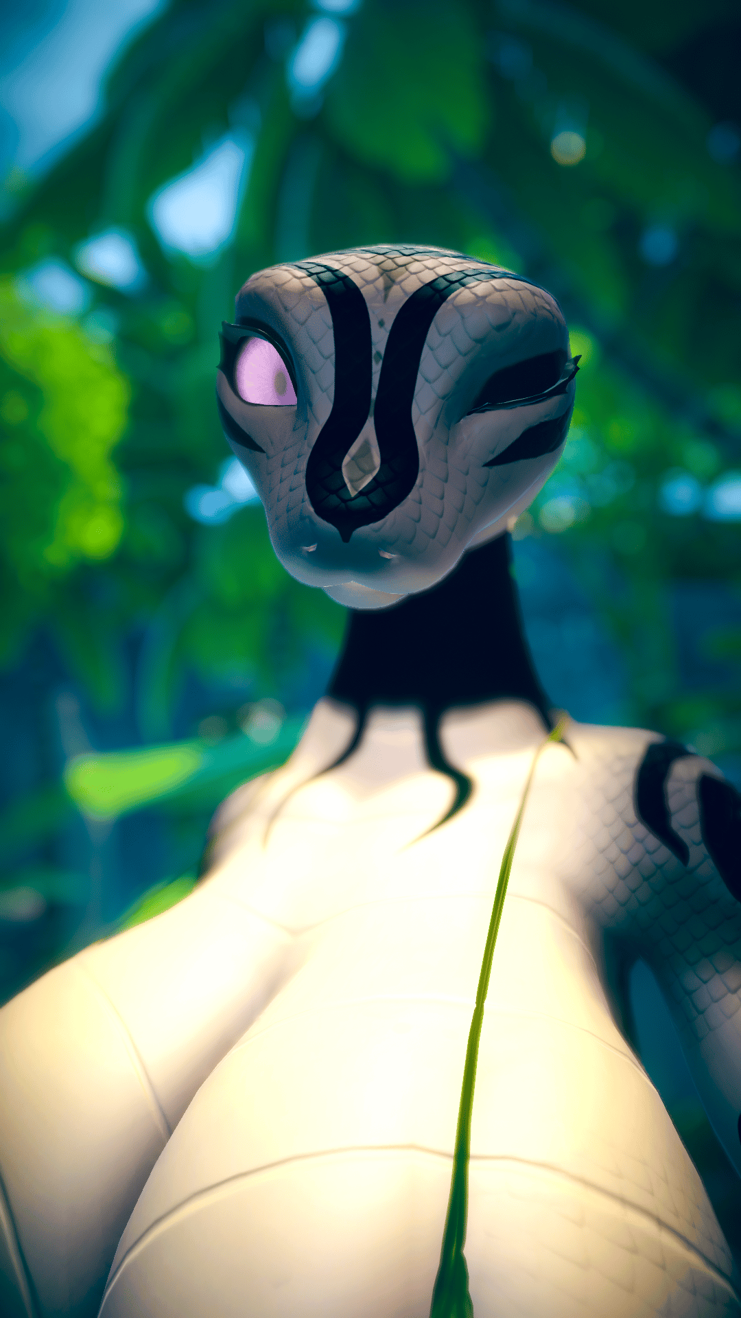 Lily the Snake Tribal - Texture & Material