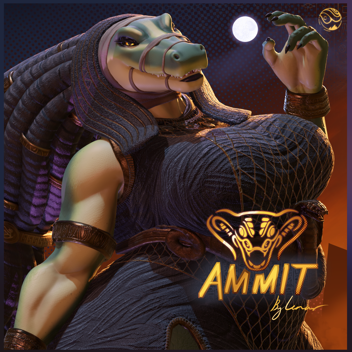 Ammit by Lunar VRC Avatar