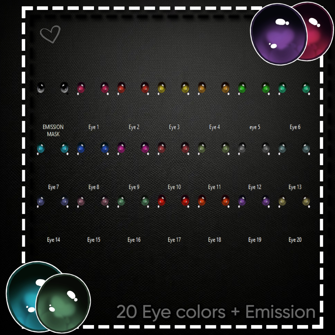 ♡ Biscotti Eye Textures ♡
