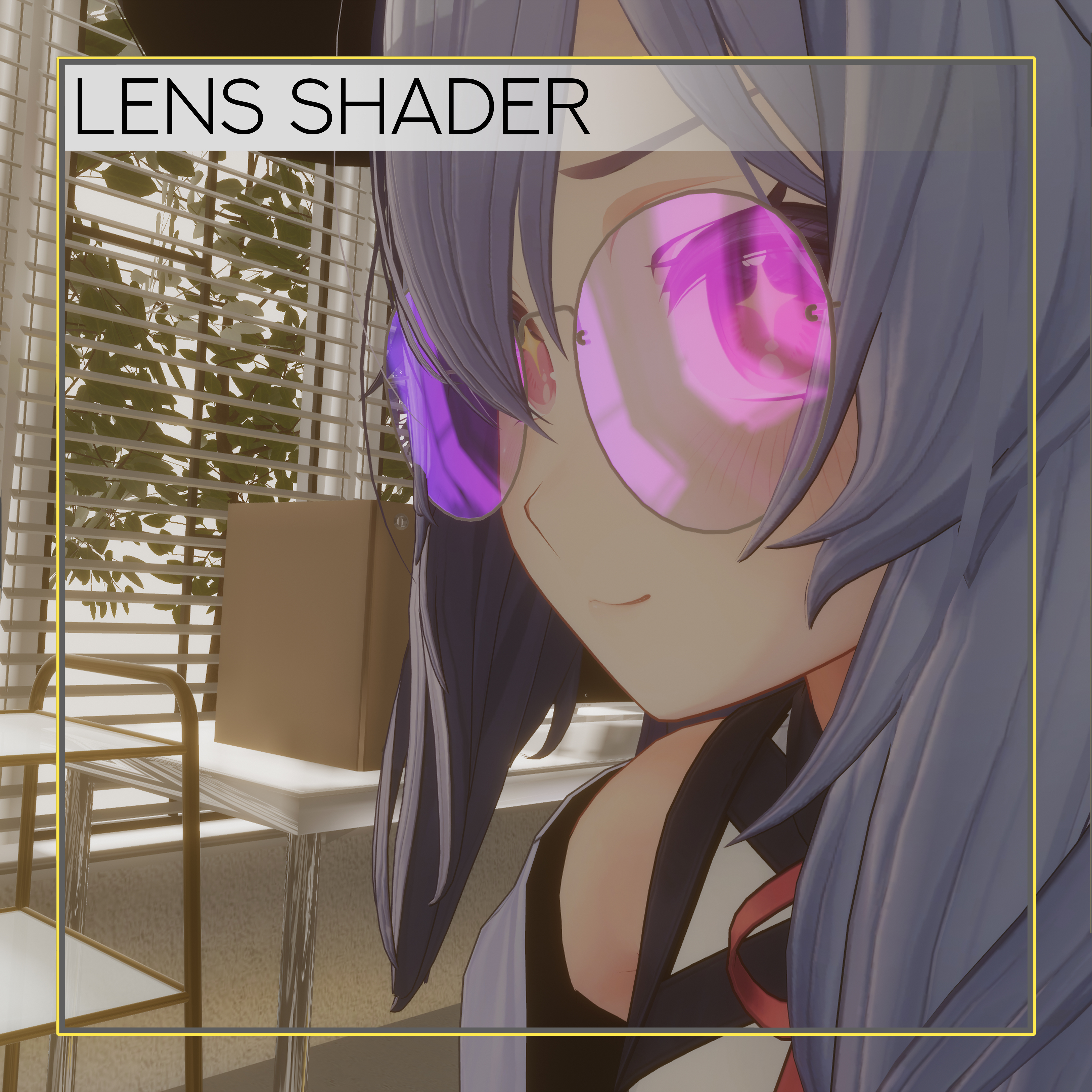 Banana Lens Shader + Glasses
