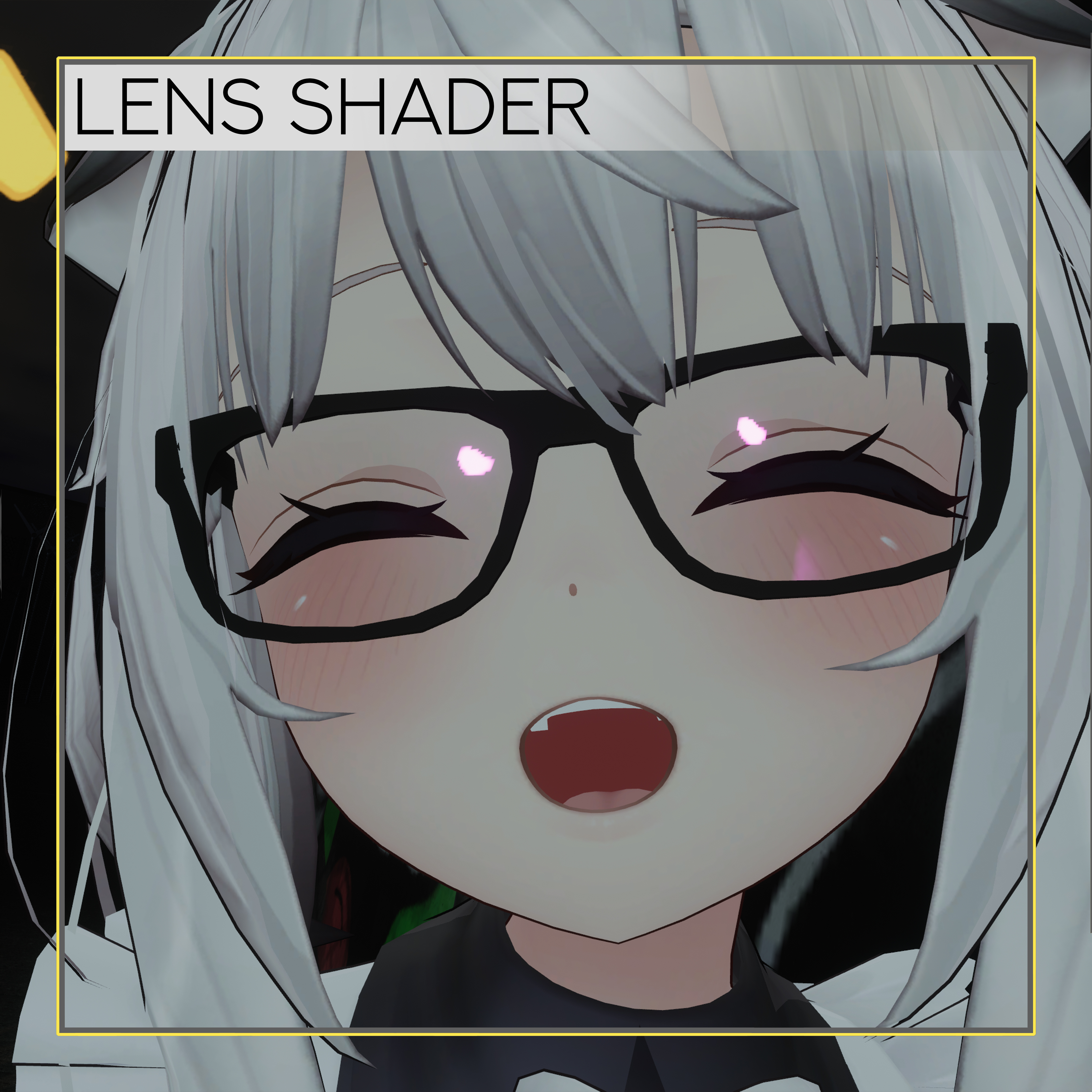 Banana Lens Shader + Glasses