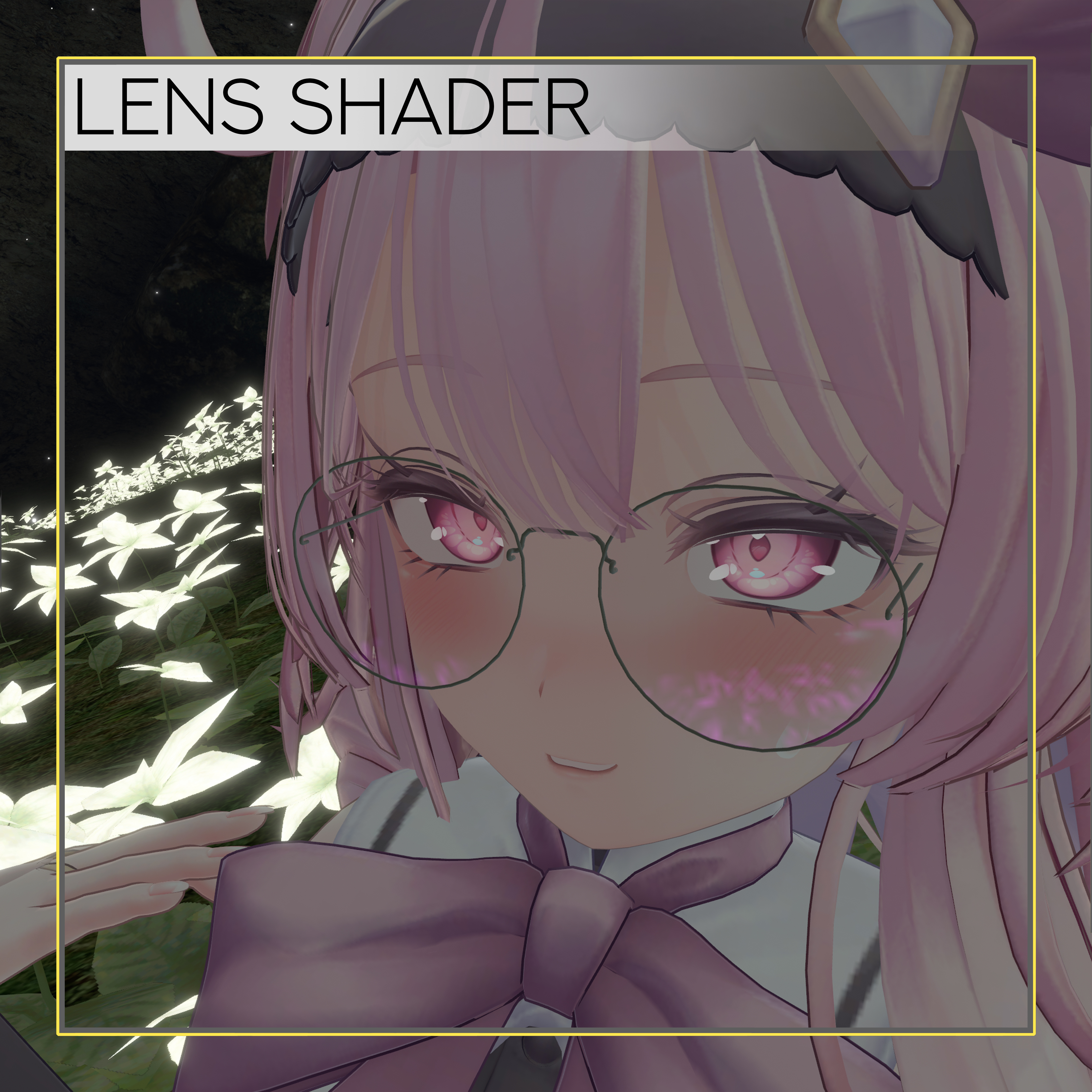 Banana Lens Shader + Glasses