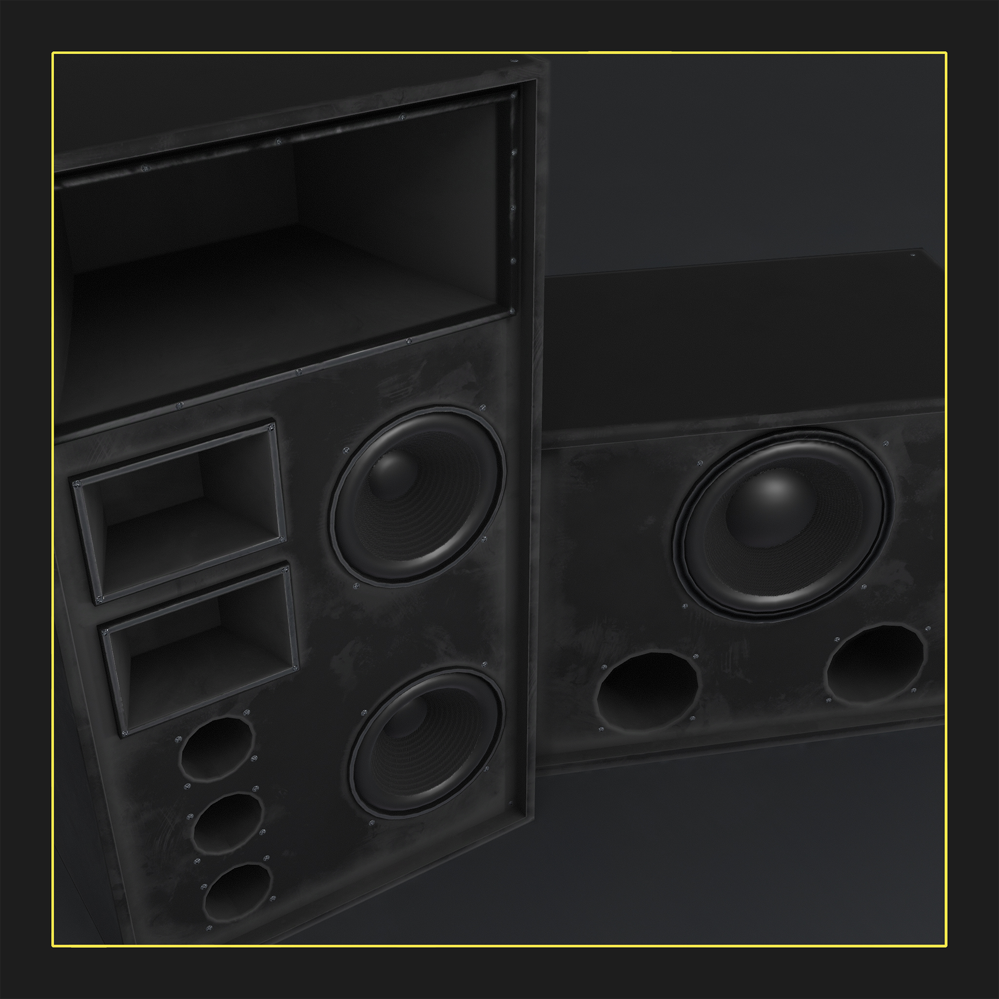 Banana Speakers V11 - BBL 4755 &  BBL 4756