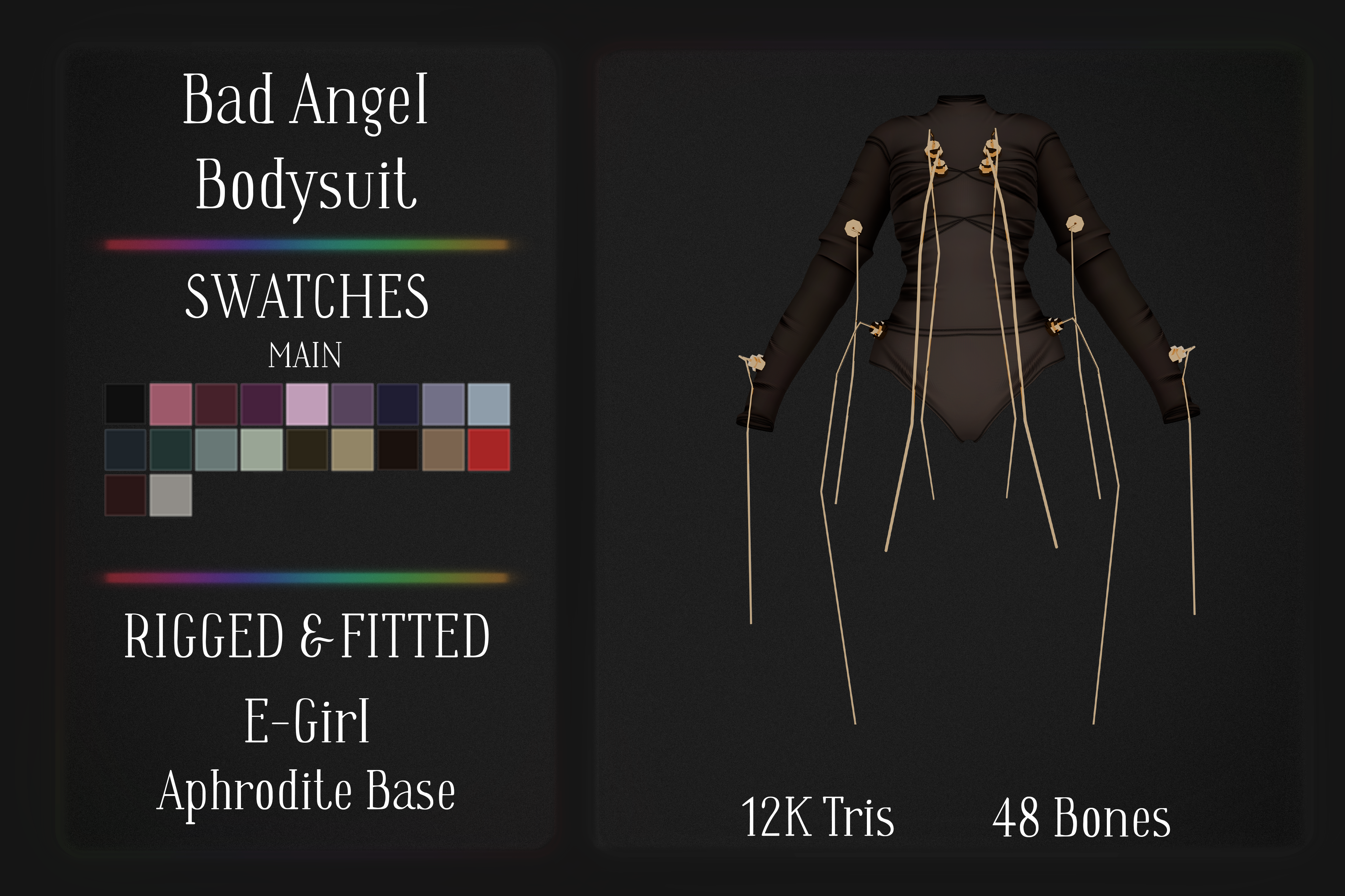 Bad Angel Bodysuit