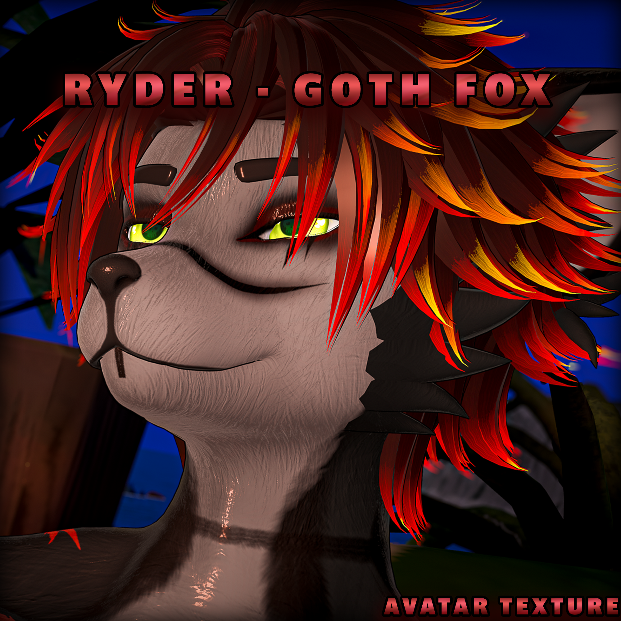 Goth Fox - Ryder