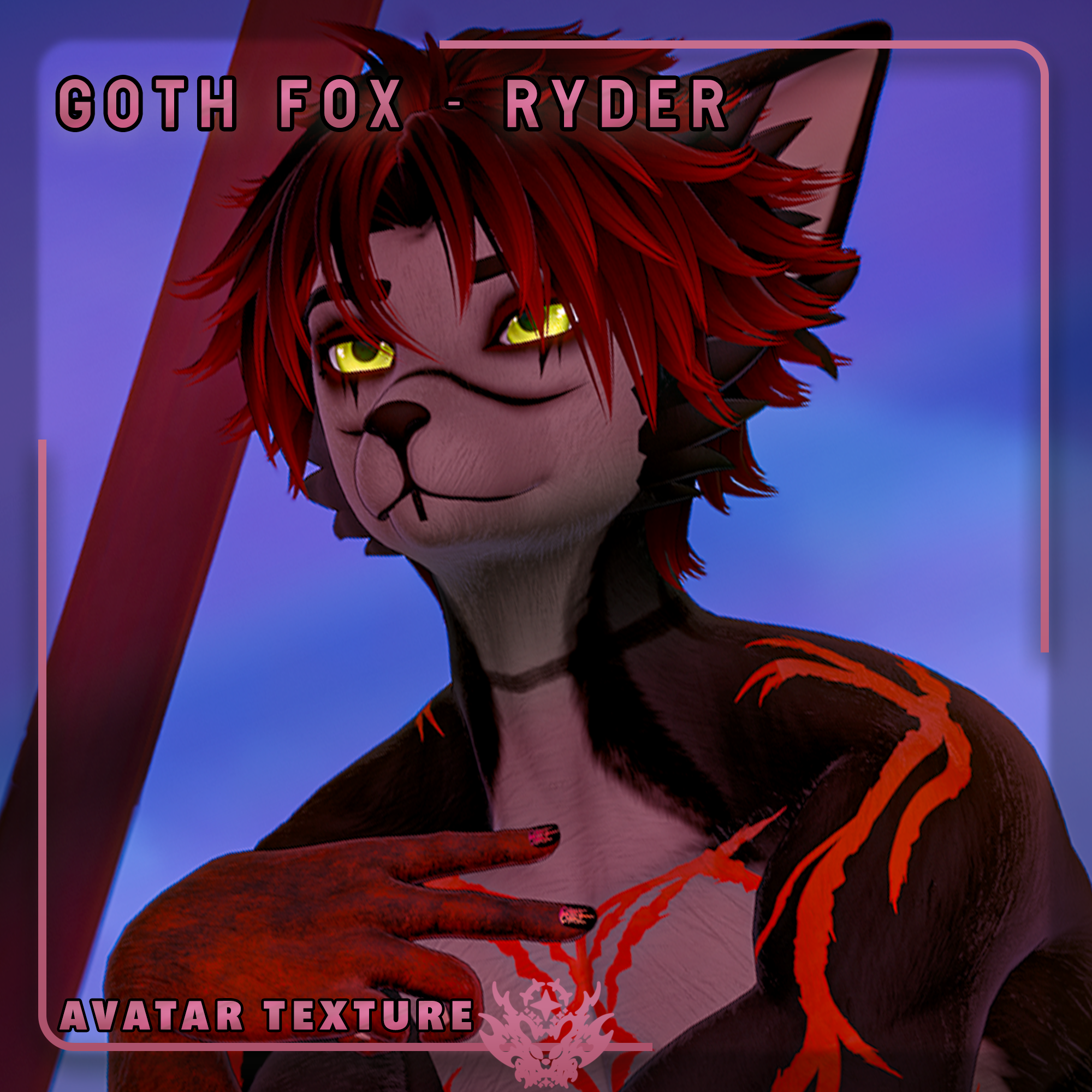 Goth Fox - Ryder