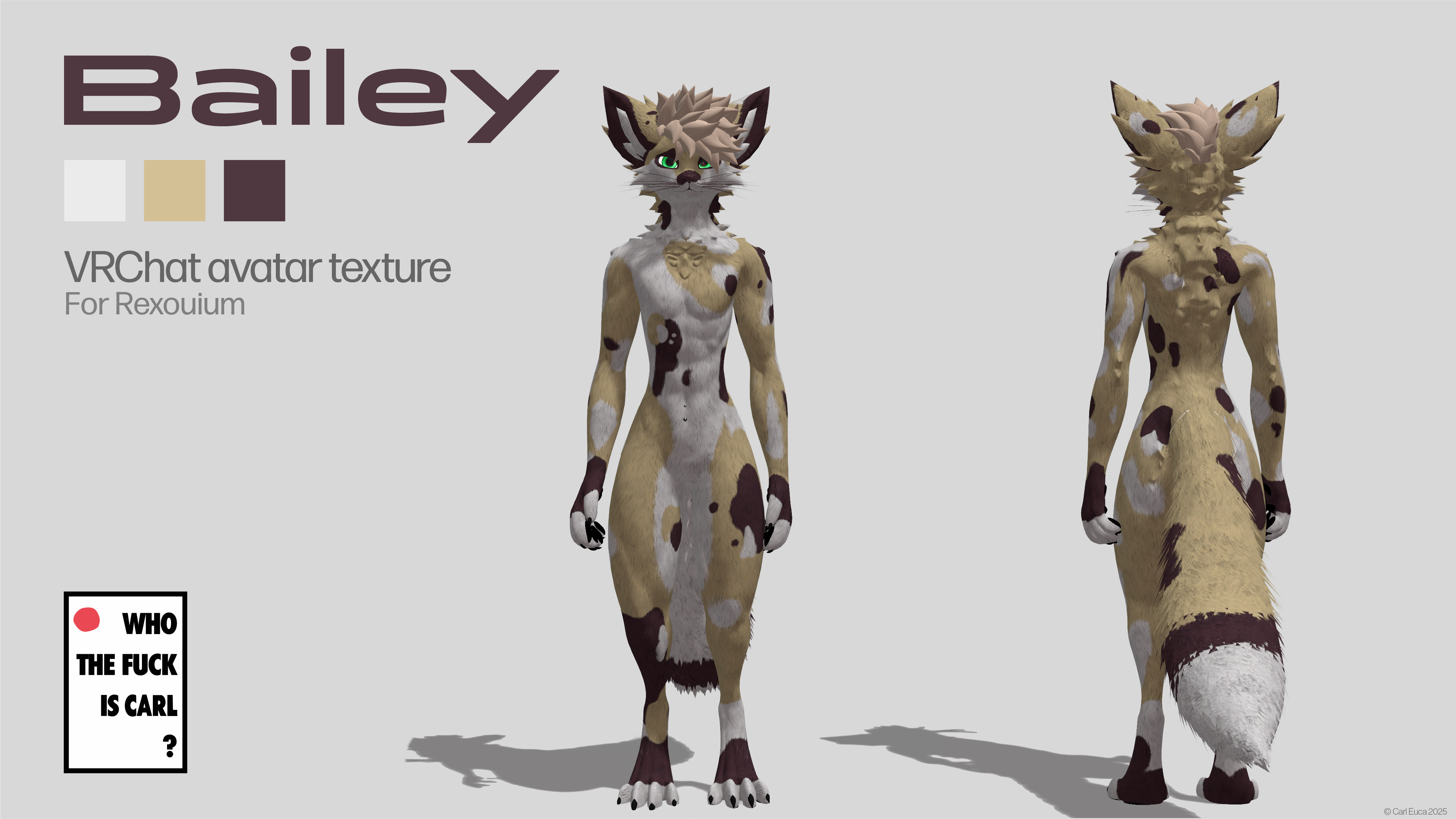 Bailey - Rexouium texture for VRChat