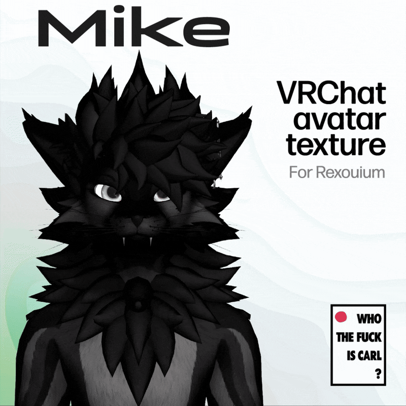 Mike - Rexouium texture for VRChat