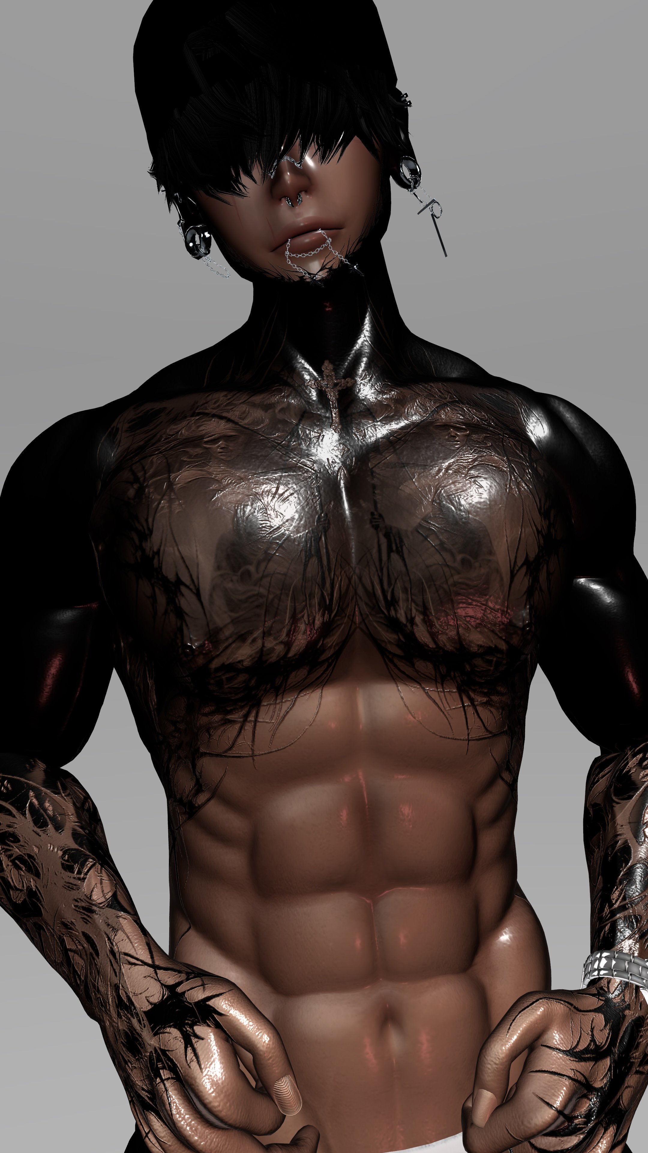 4K REAPER MALE BODY TEXTURE - ACE