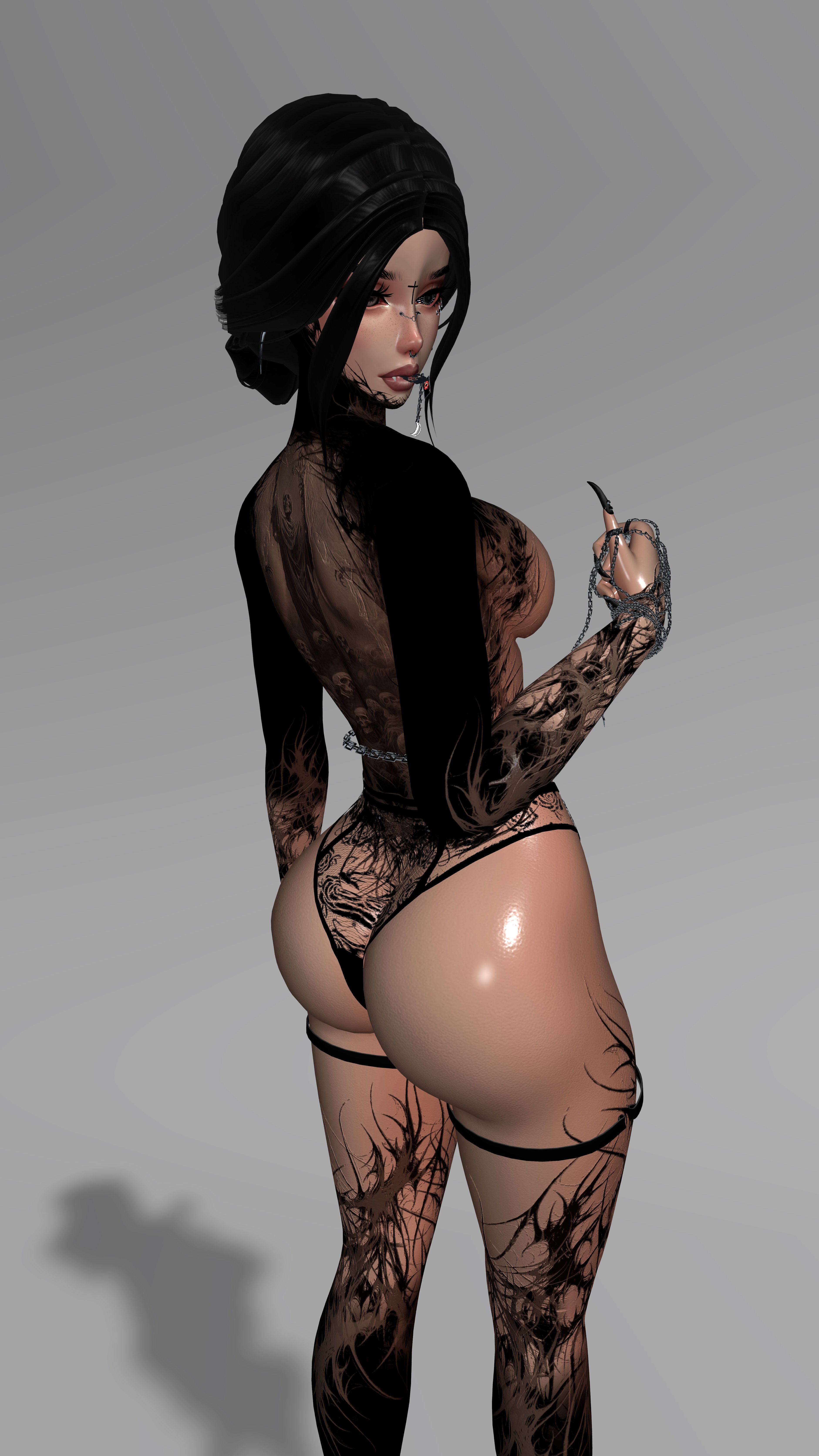 4K REAPER FEMALE BODY TEXTURE - ZIN