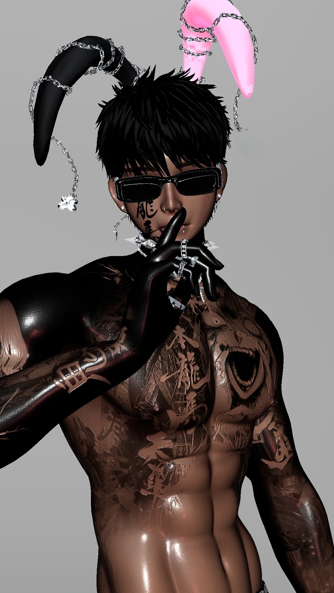 4K ANIME MALE BODY TEXTURE - ACE, AKI, RP,