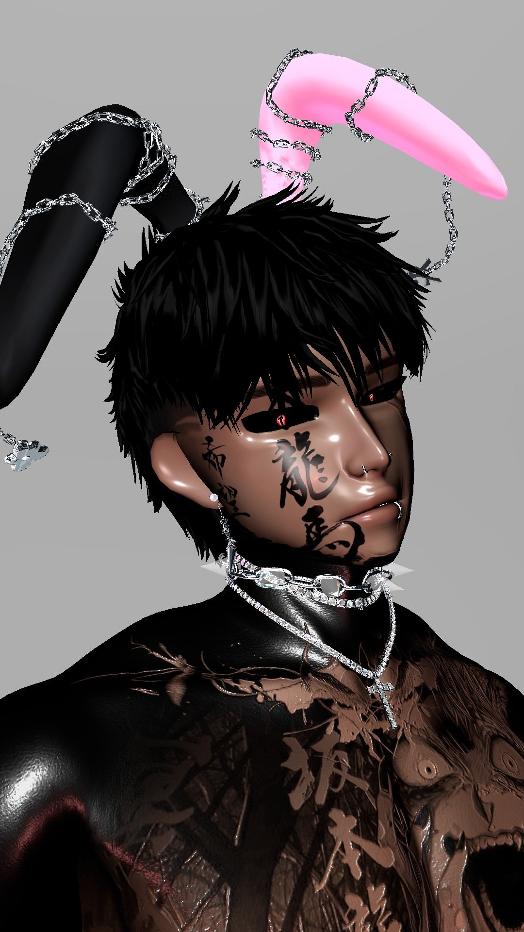 4K ANIME MALE HEAD TEXTURE - DEAN, MIKE