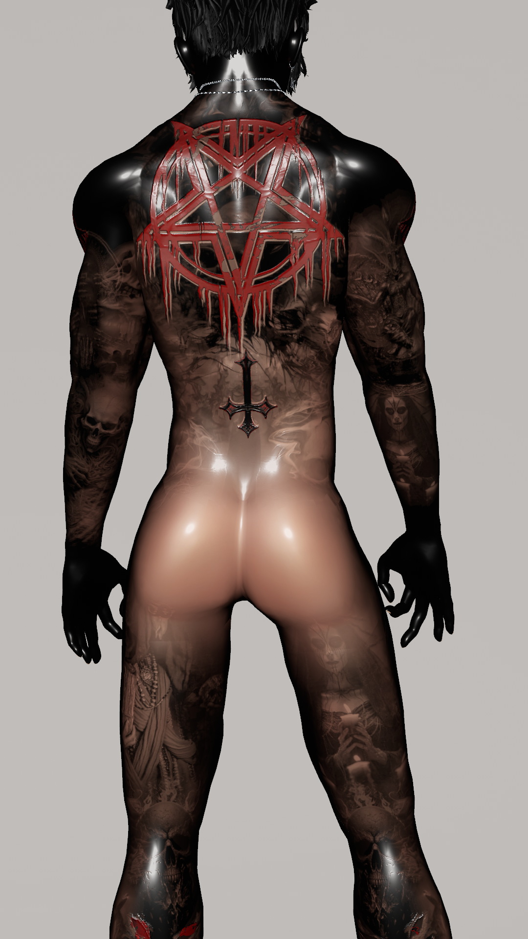 4K REVEAL MALE TEXTURE - AKI BASE, DEAN HEAD