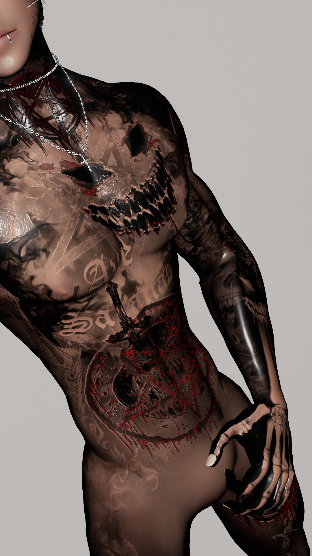 4K REVEAL MALE TEXTURE - AKI BASE, DEAN HEAD