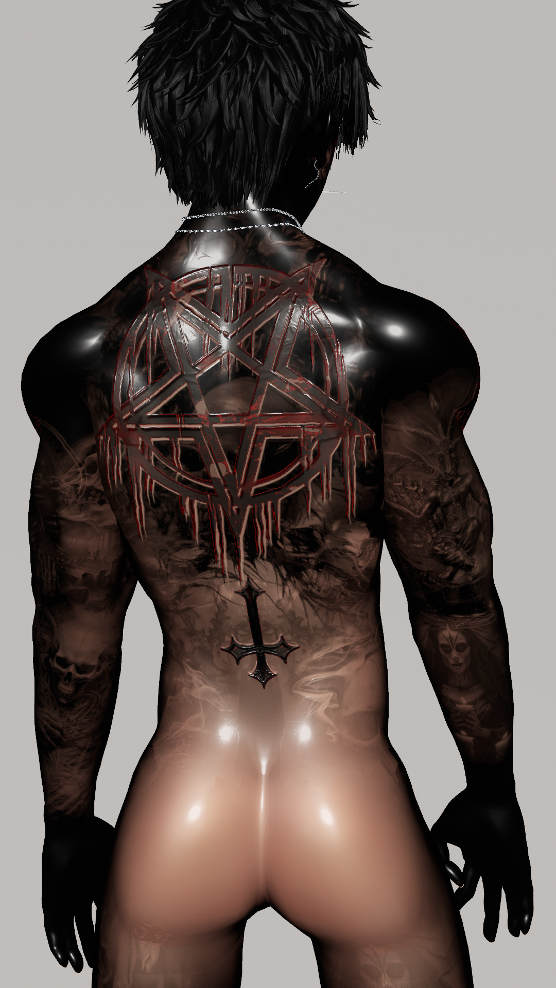 4K REVEAL MALE TEXTURE - AKI BASE, DEAN HEAD