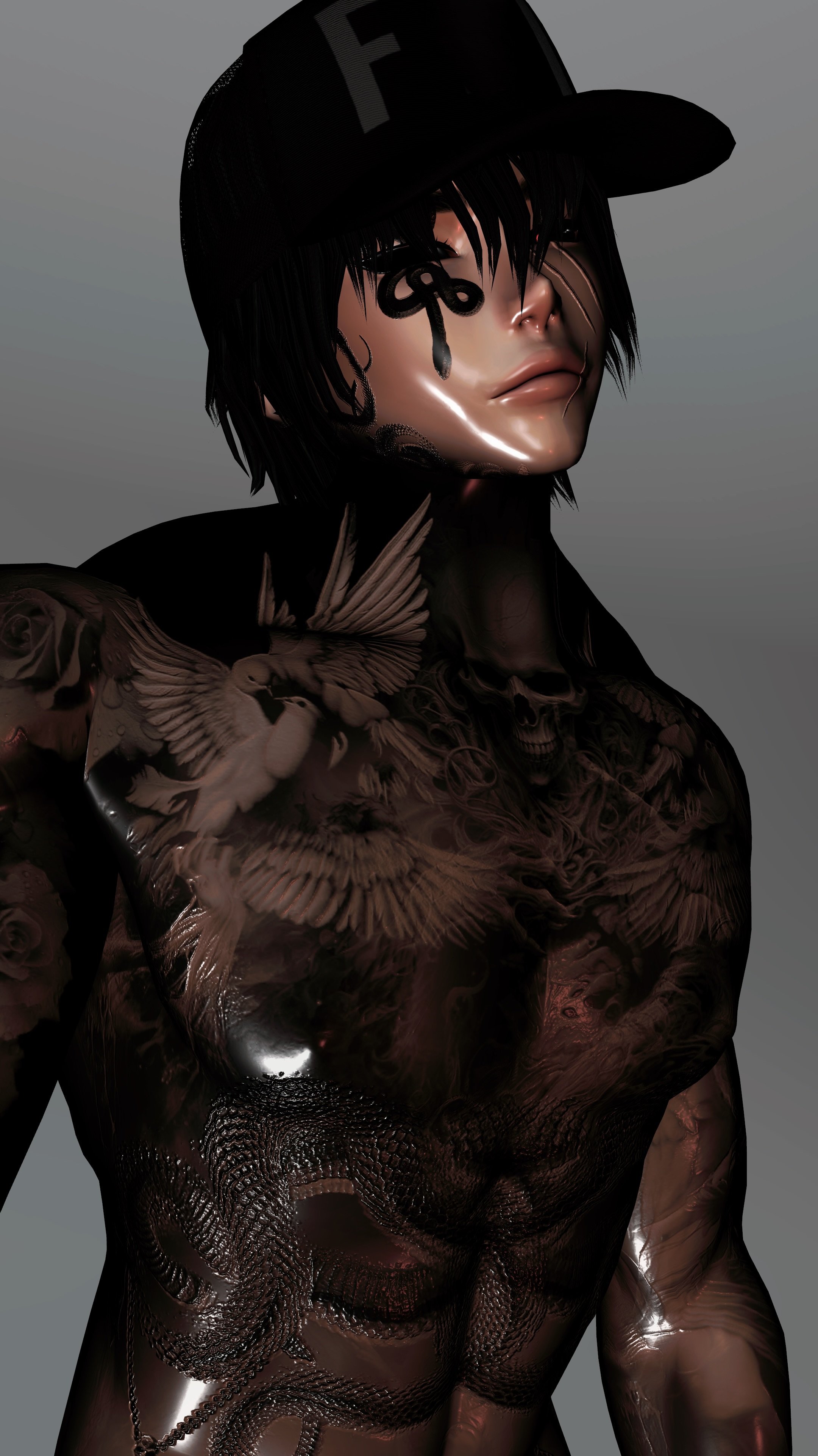 4K PREACH MALE TEXTURE - AKI BODY/DEAN HEAD