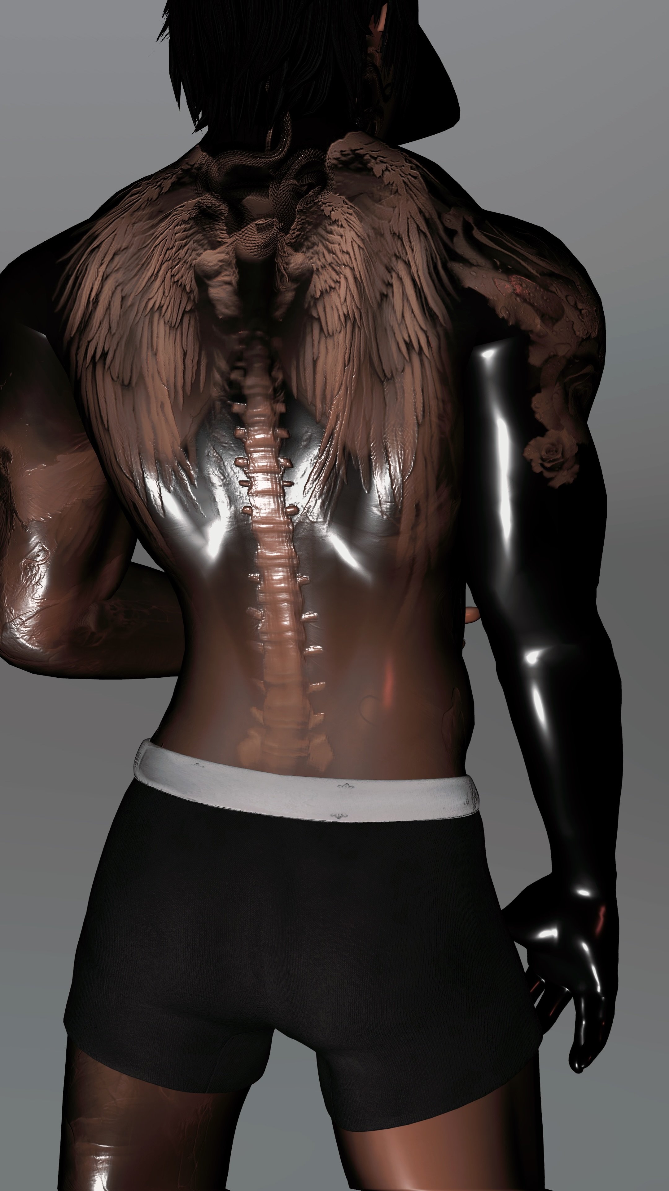 4K PREACH MALE TEXTURE - AKI BODY/DEAN HEAD