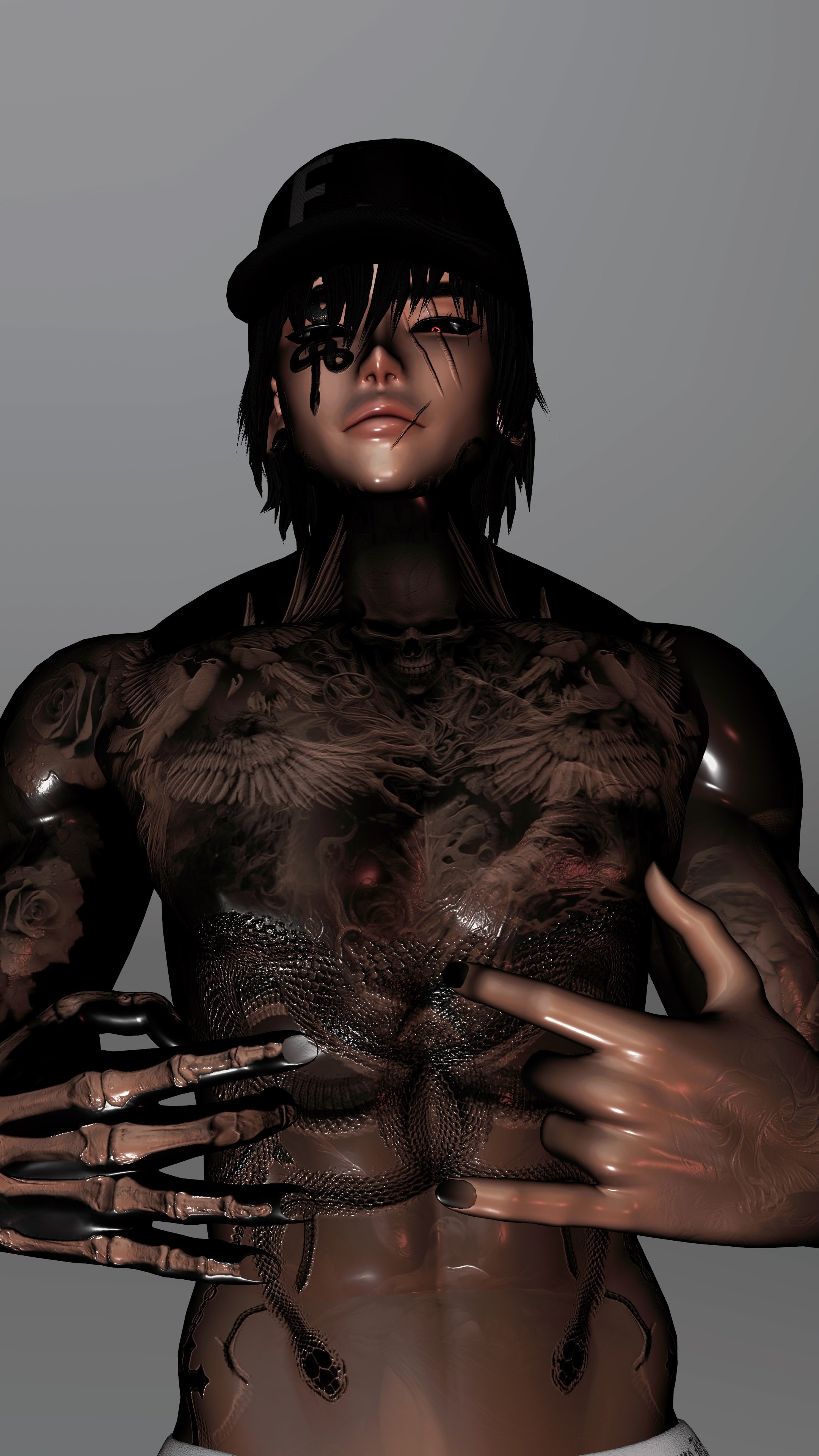 4K PREACH MALE TEXTURE - AKI BODY/DEAN HEAD