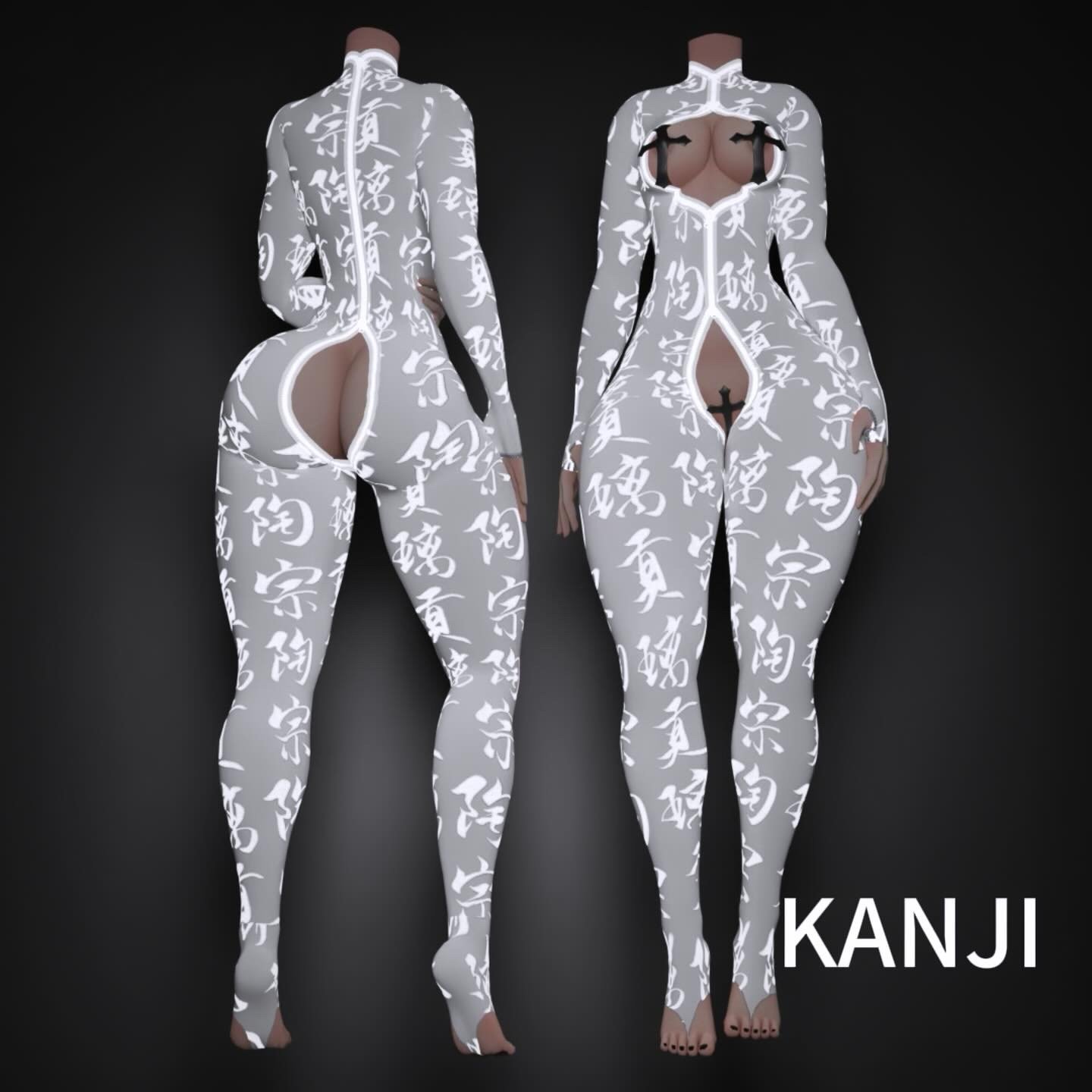 4K ZIPSUIT BODY TEXTURES - VENUS V2. BODY