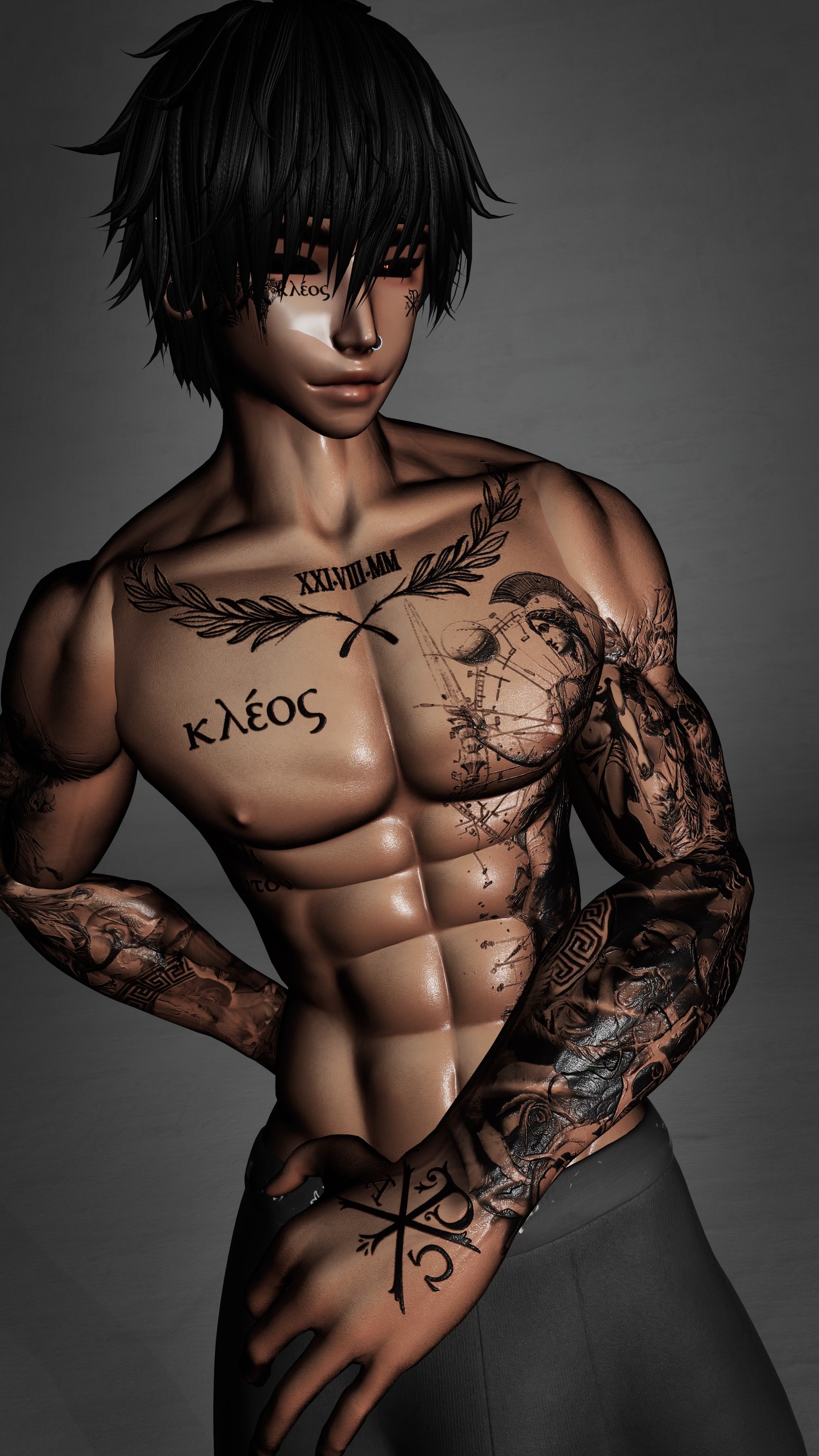 4K MYTH MALE TEXTURE - ACE/AKI