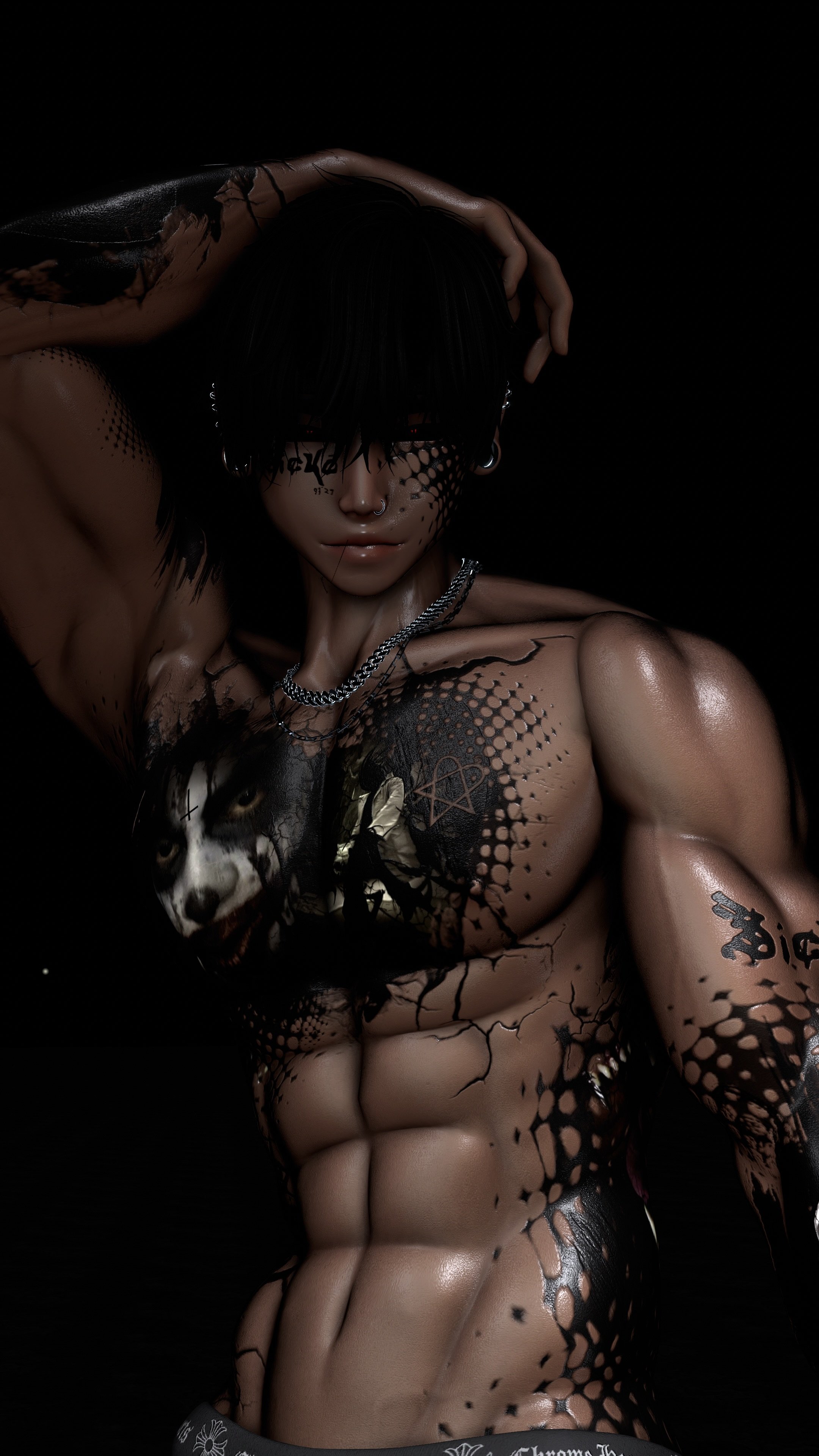 4K TWEAK MALE TEXTURE - HEAD & BODY