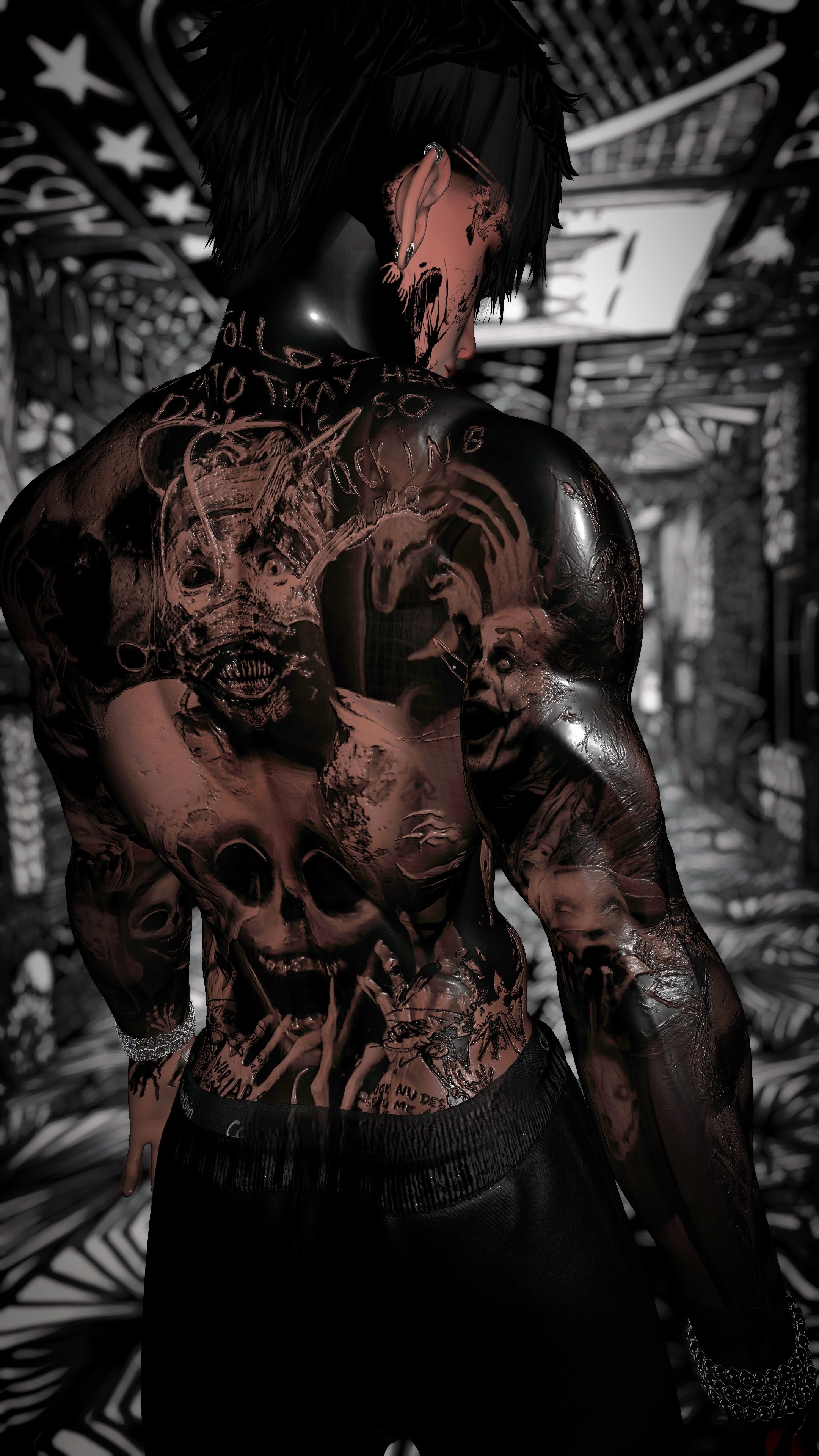 4K SCHIZO MALE TEXTURE