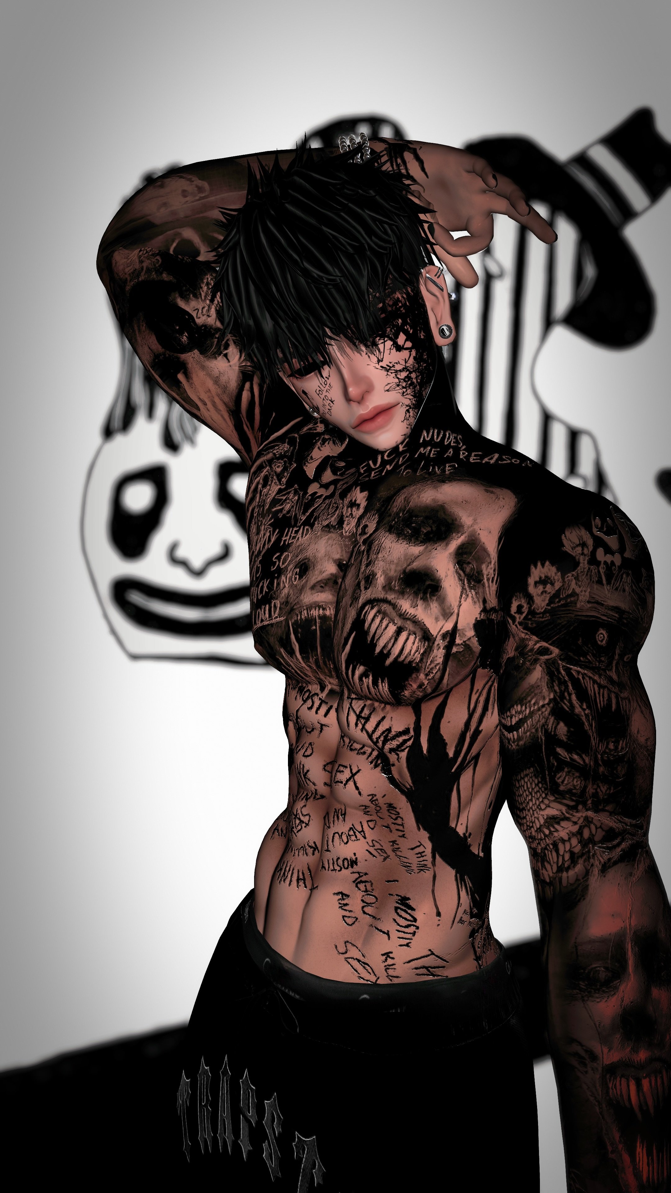 4K SCHIZO MALE TEXTURE